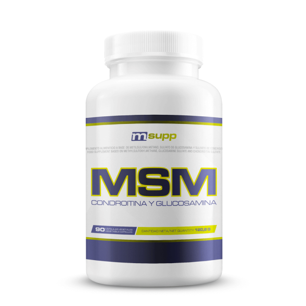 Msm Condroitina Y Glucosamina - 90 Cápsulas Vegetales De Mm Supplements -  - 