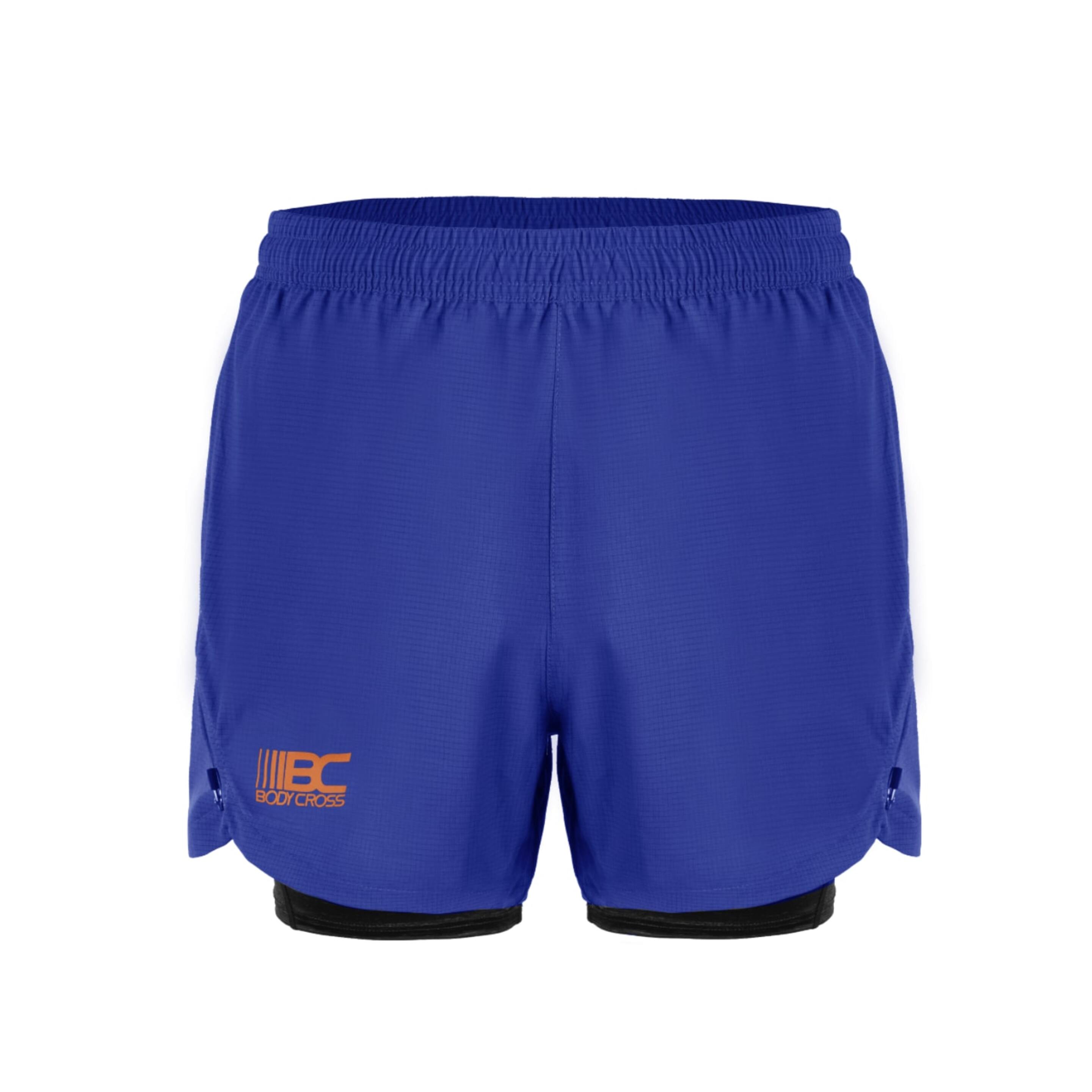 Shorts Bodycross 3 En 1 Ben - Azul - Ben-blue/orange-s  MKP