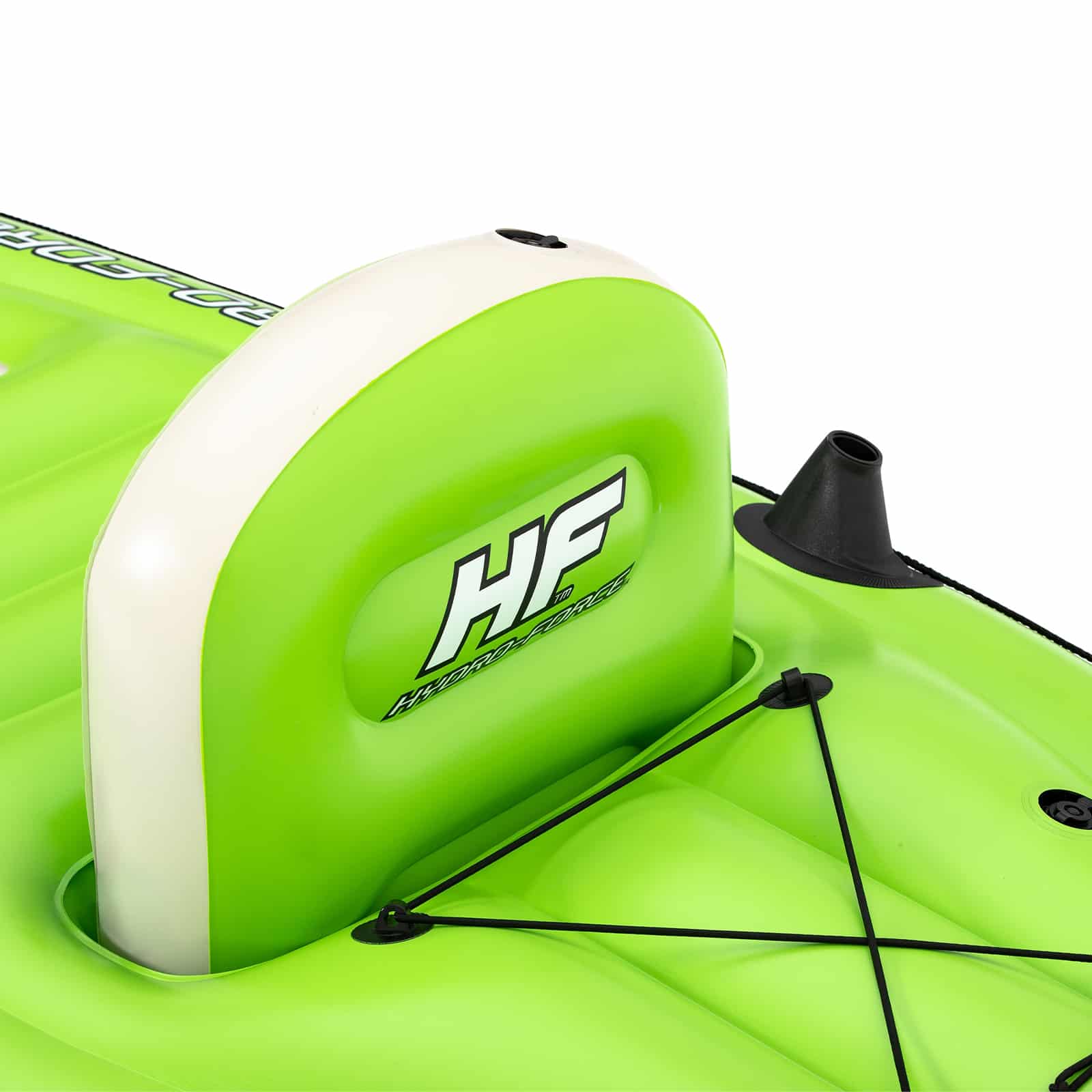 Kayak Hinchable Individual Verde De Pvc De 270x100 Cm