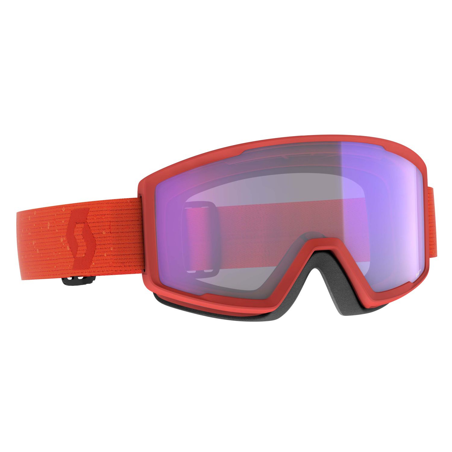 Máscara Scott Ski Factor Pro Light Sensitive Blue - rojo - 