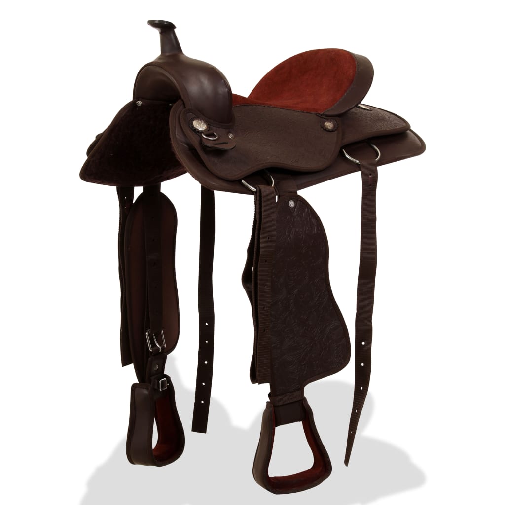 Sela De Cavalo Western Vidaxl