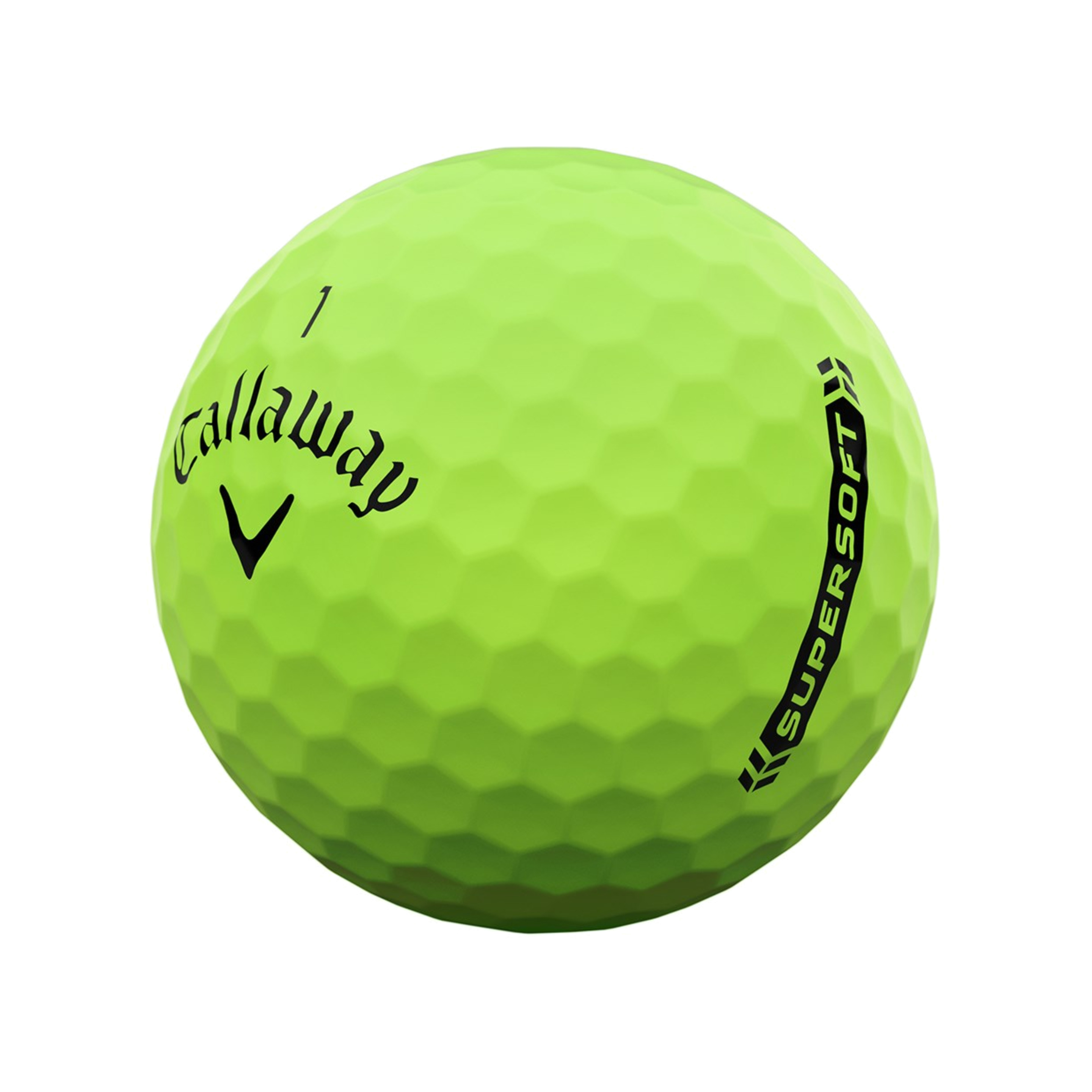 Pelotas Golf Callaway Supersoft X12 - verde - 