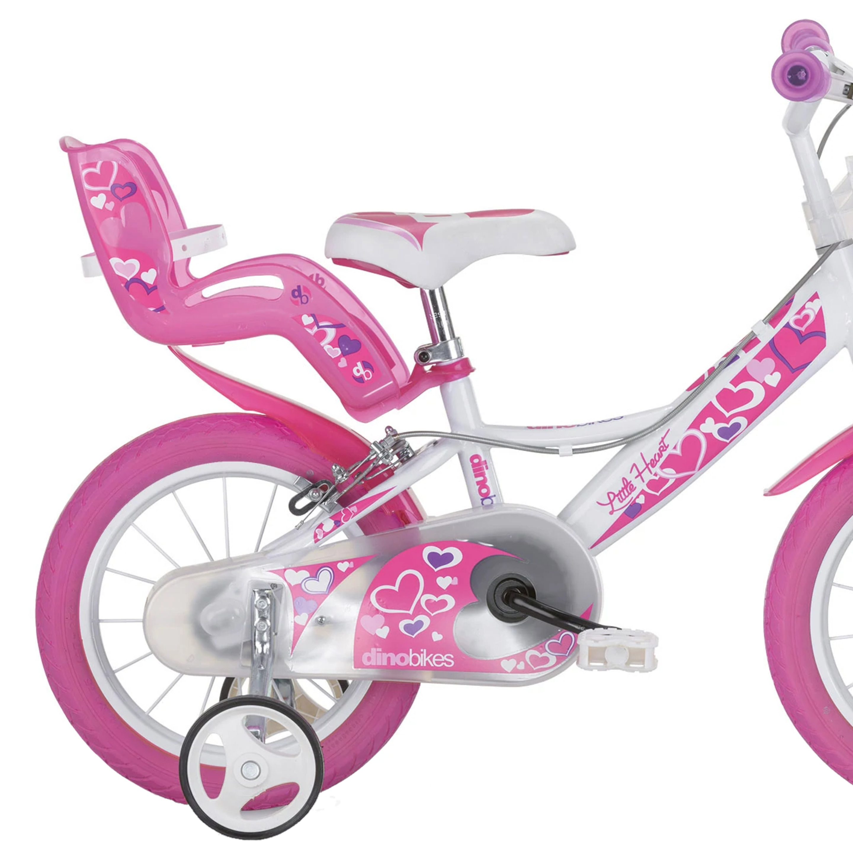 Bicicleta Infantil Hearts 14 Pulgadas - Rosa  MKP