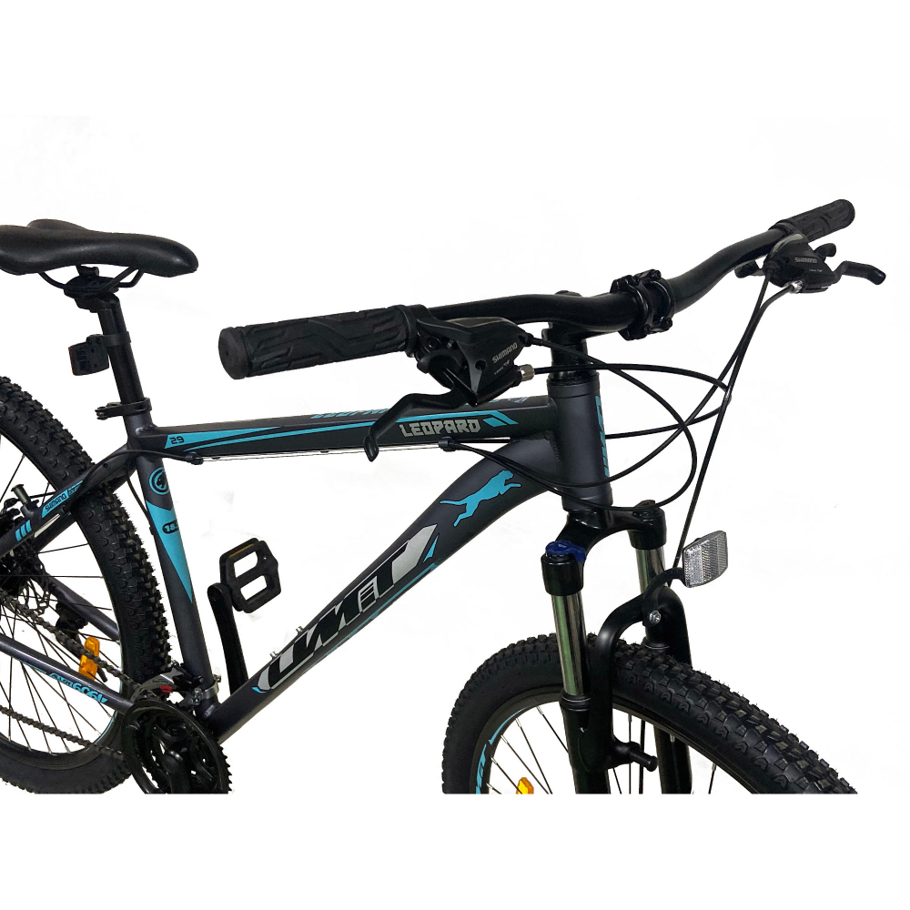 Bicicleta De Montanha 29" Umit Leopard Cinzento Azul