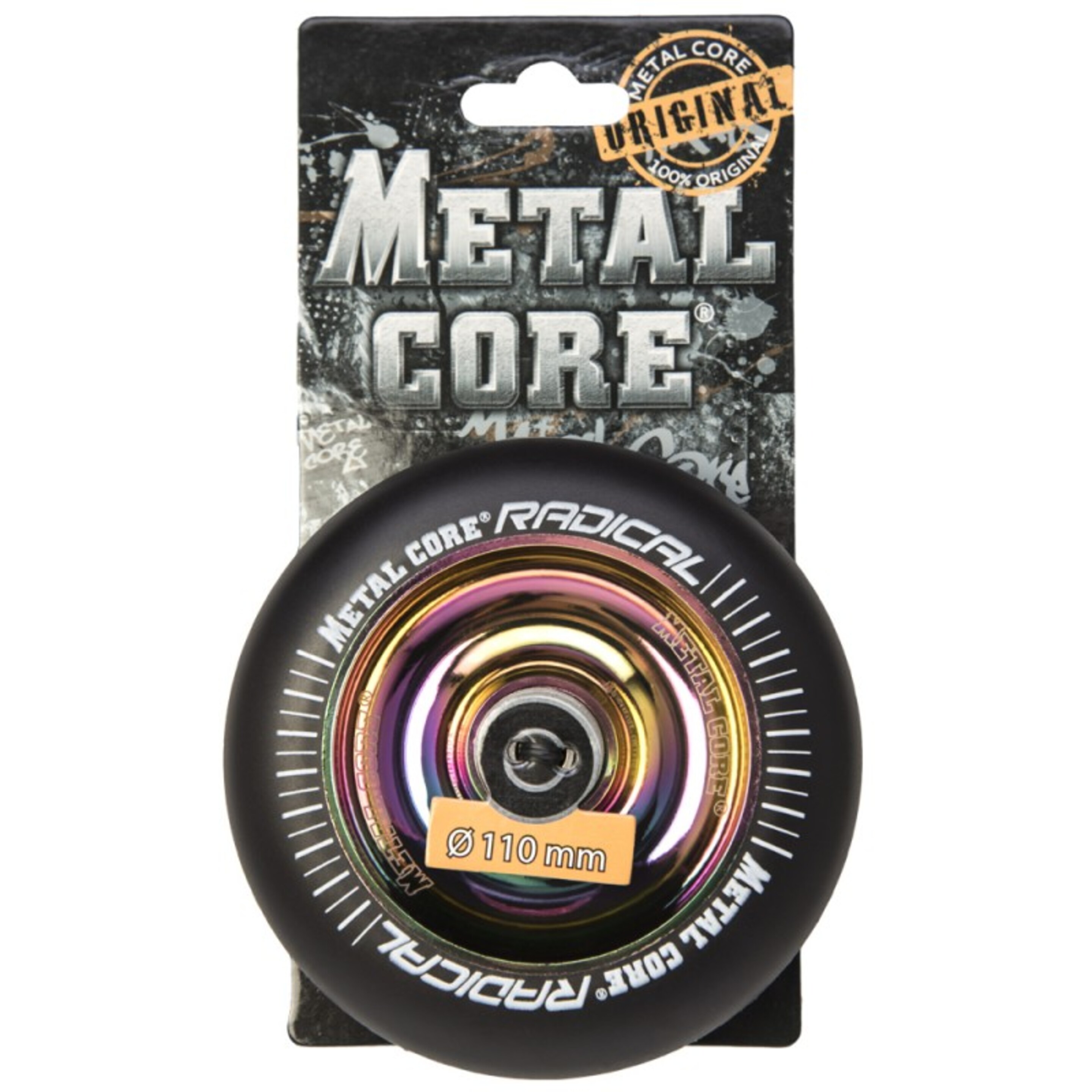 Ruedas Metal Core Radical Ref. Radical 110 Mm - Multicolor - Pieza De Recambio Patinete  MKP