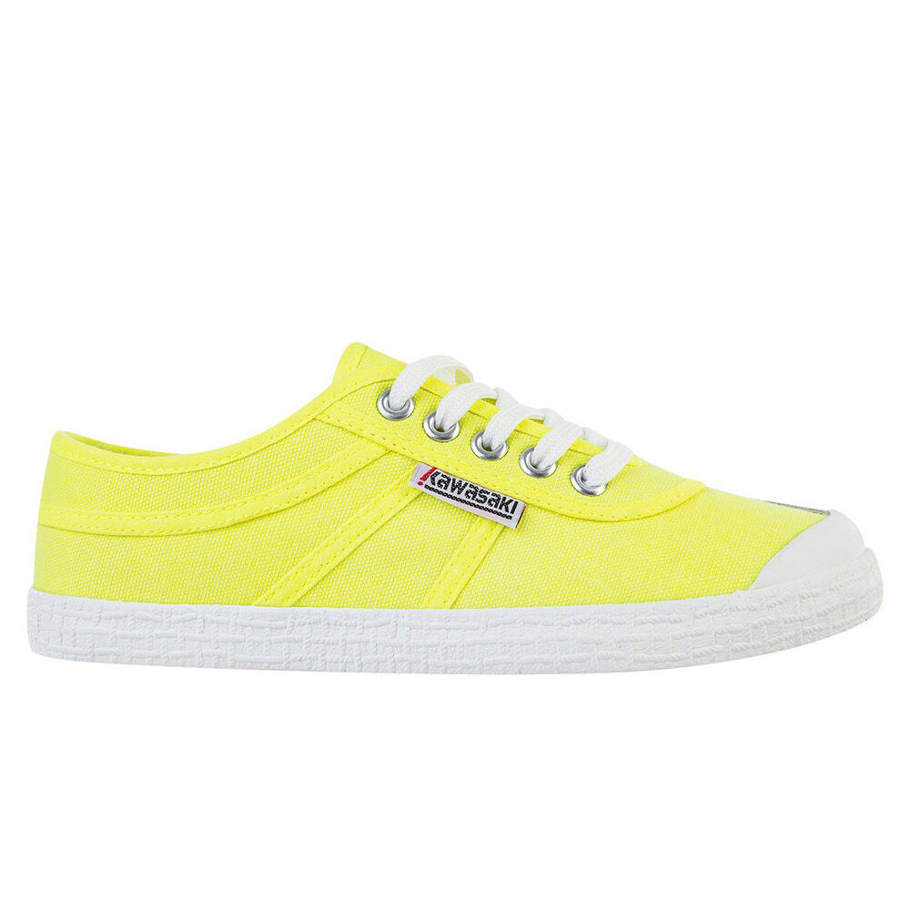 Sapatilhas Kawasaki Footwear Original Neon Canvas Shoe - amarillo-fluor - 