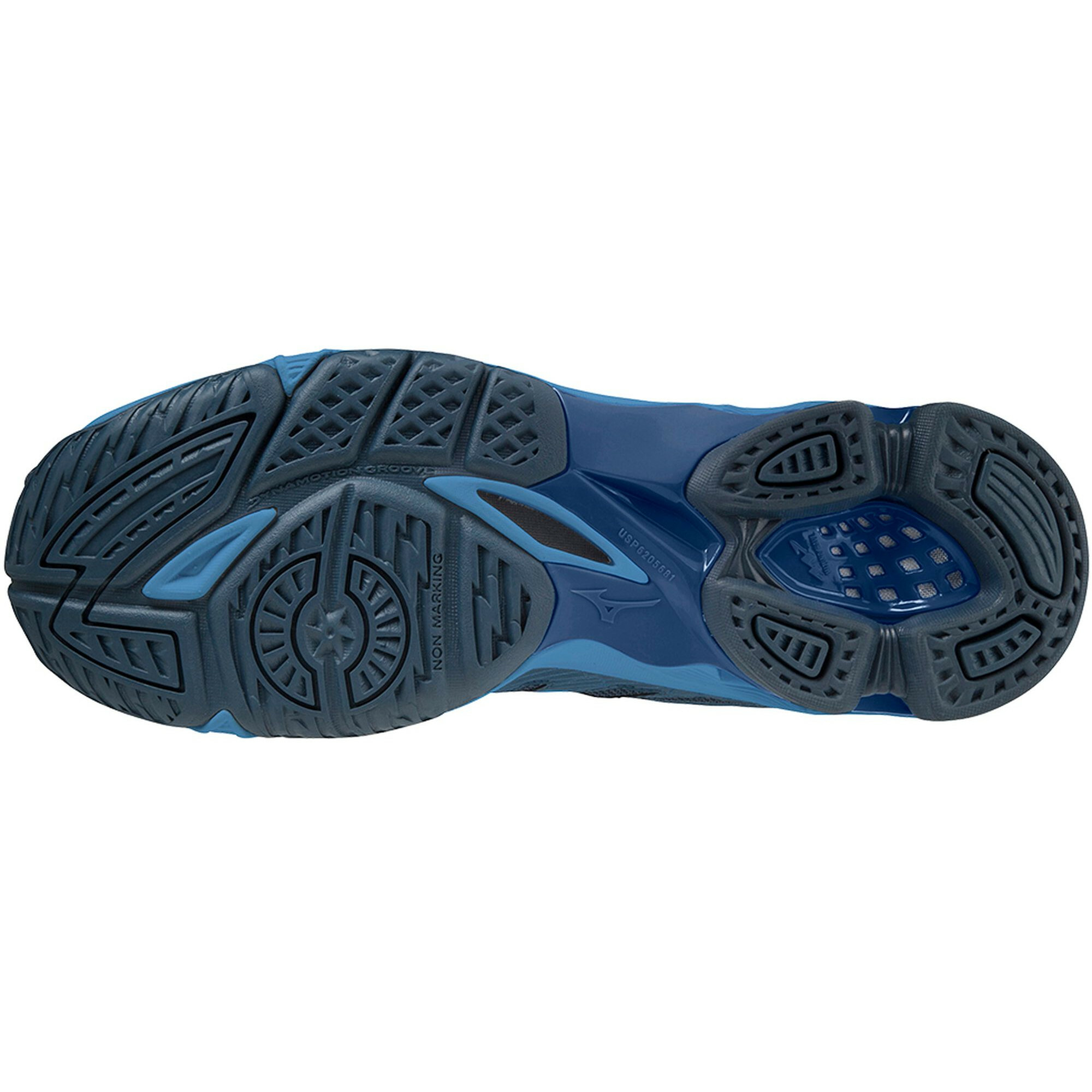 Zapatillas De Voleibol Mizuno Wave Voltage - Azul  MKP