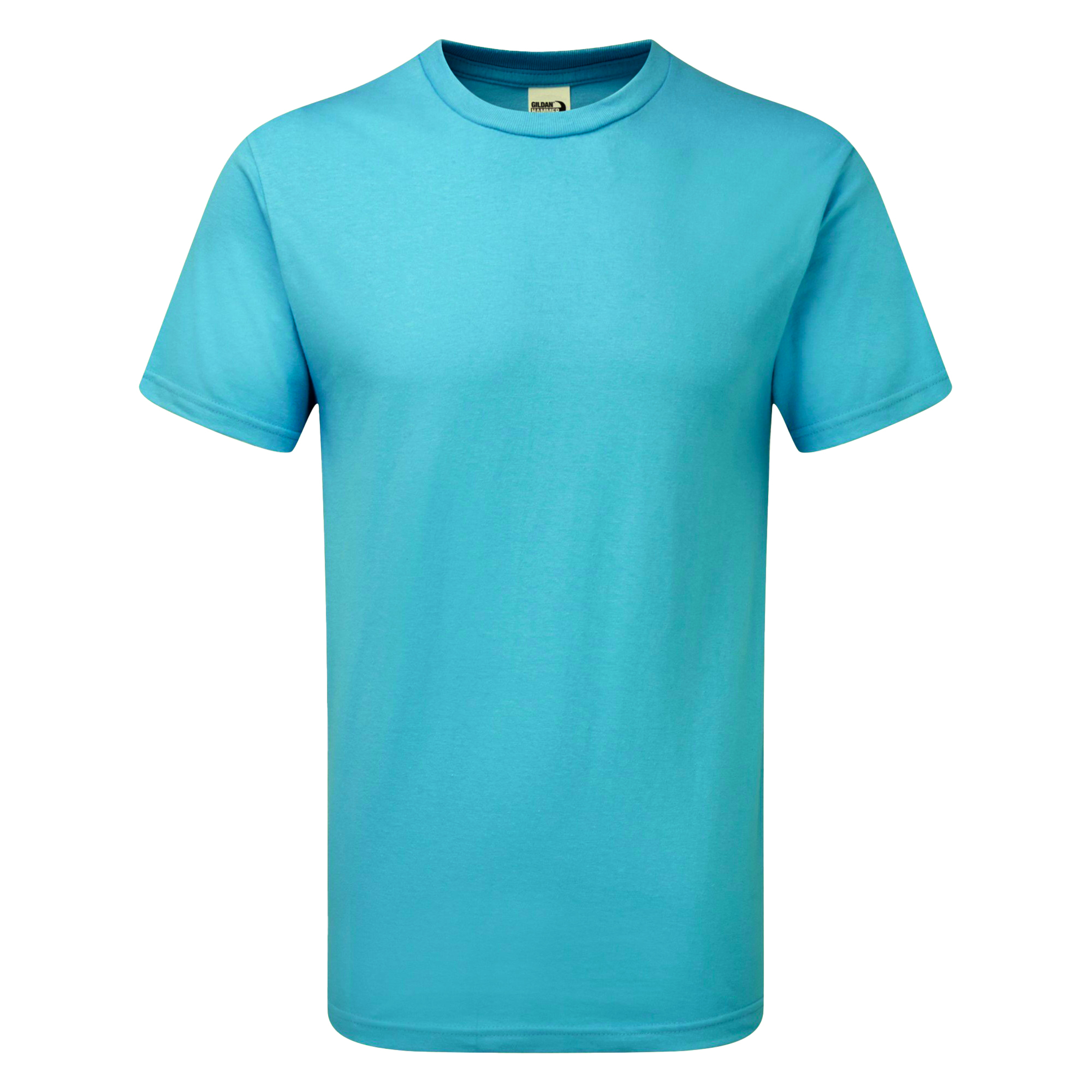Camiseta Resistente Gildan Hammer - azul-aqua - 