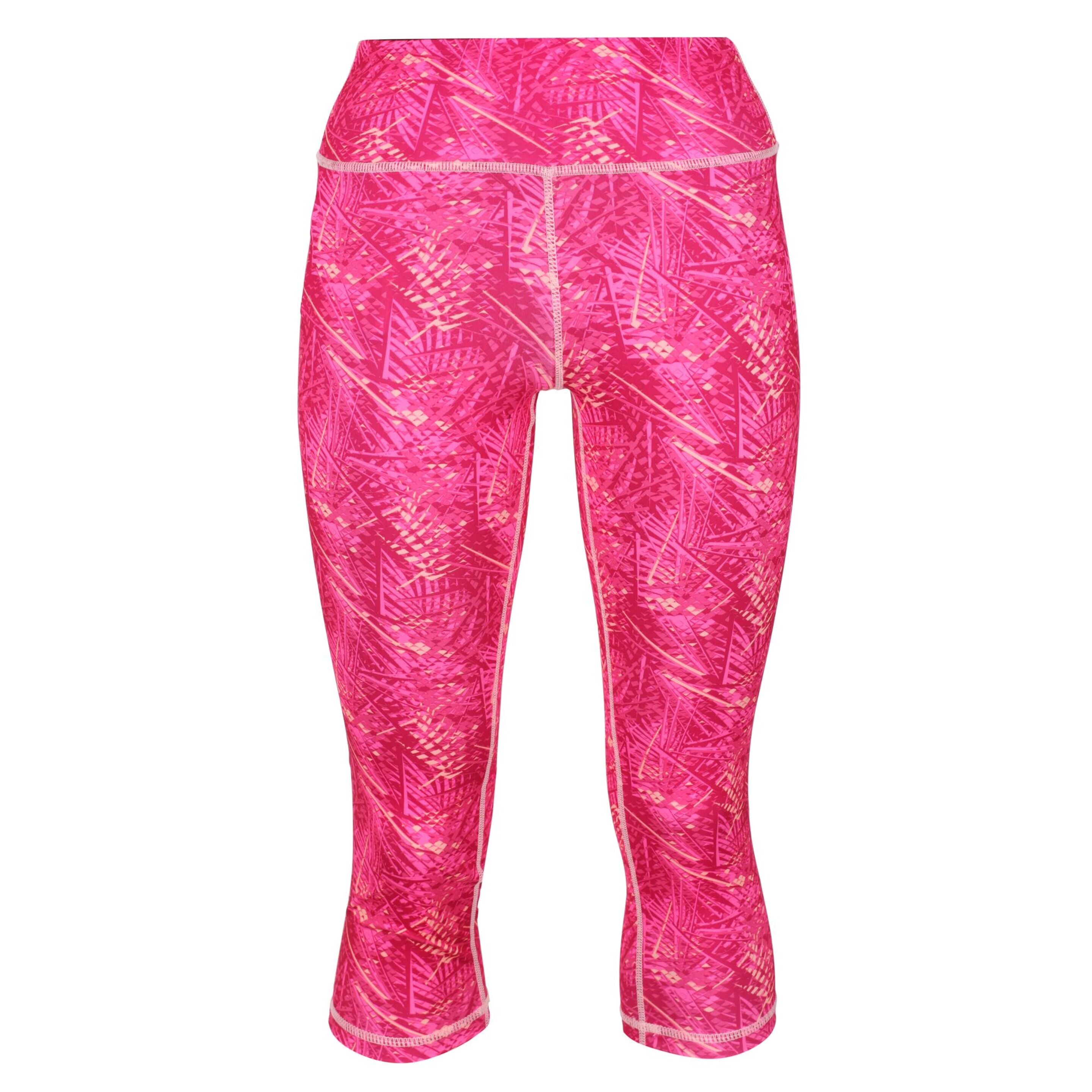 Leggings Pincha 3/4 Regatta (Estampado Rosa)