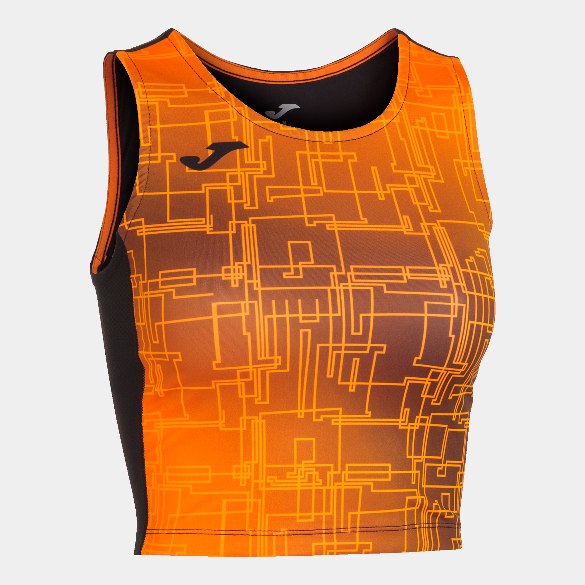 Top Joma Elite Viii Negro Naranja