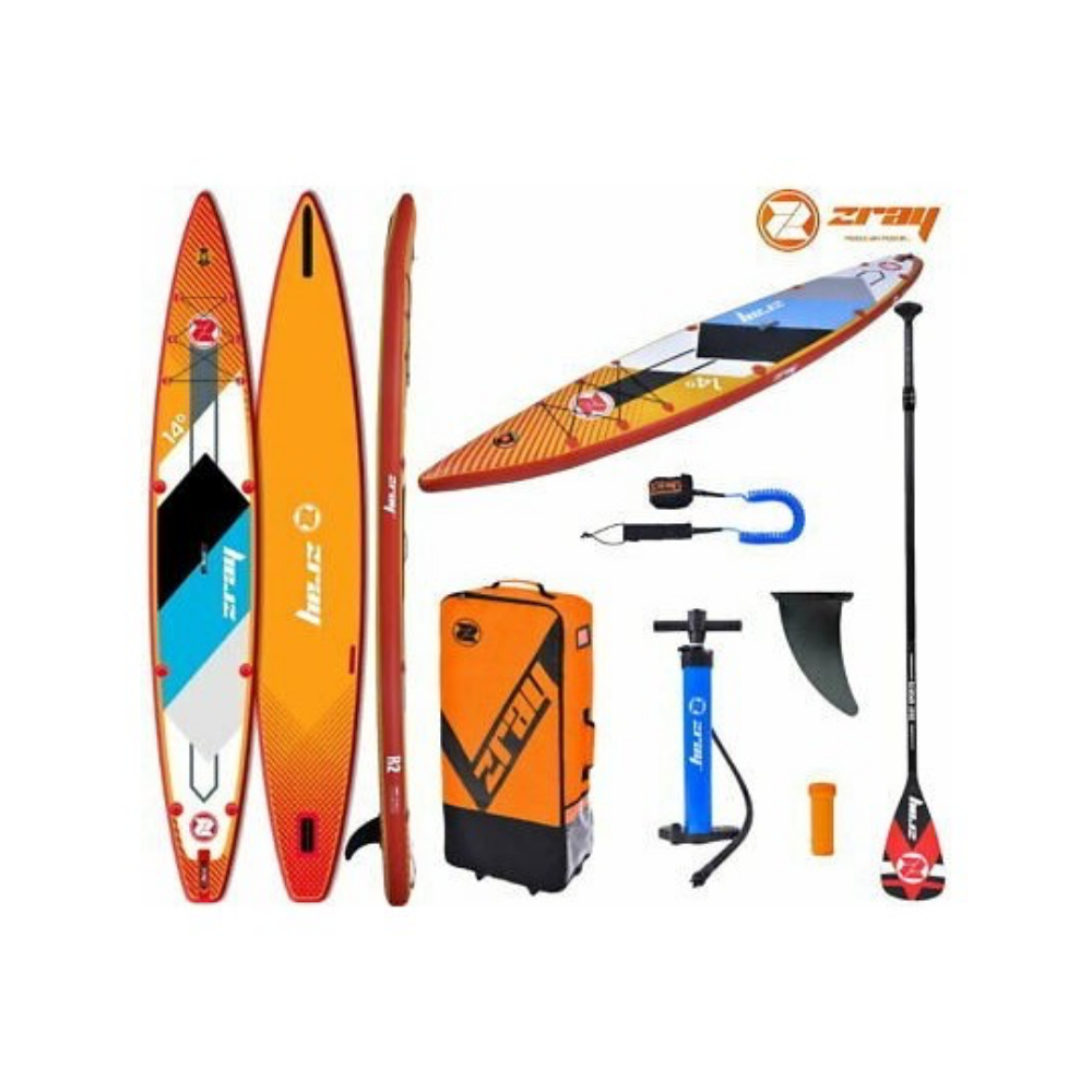 Tabla Paddle Surf Hinchable Zray Race 2 Pro 14' - rojo - 