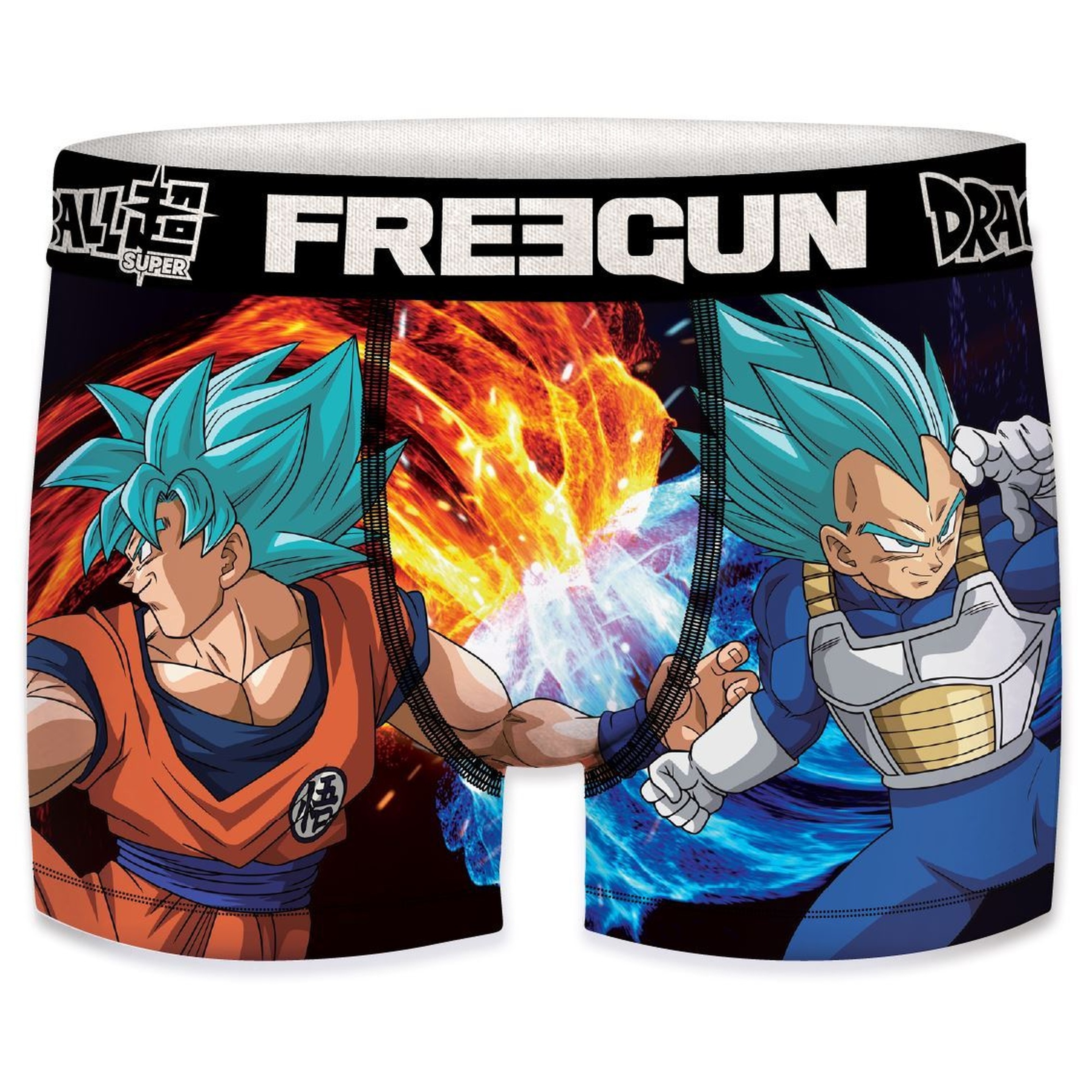 Boxer Freegun Vegeta Vs Goku - multicolor - 
