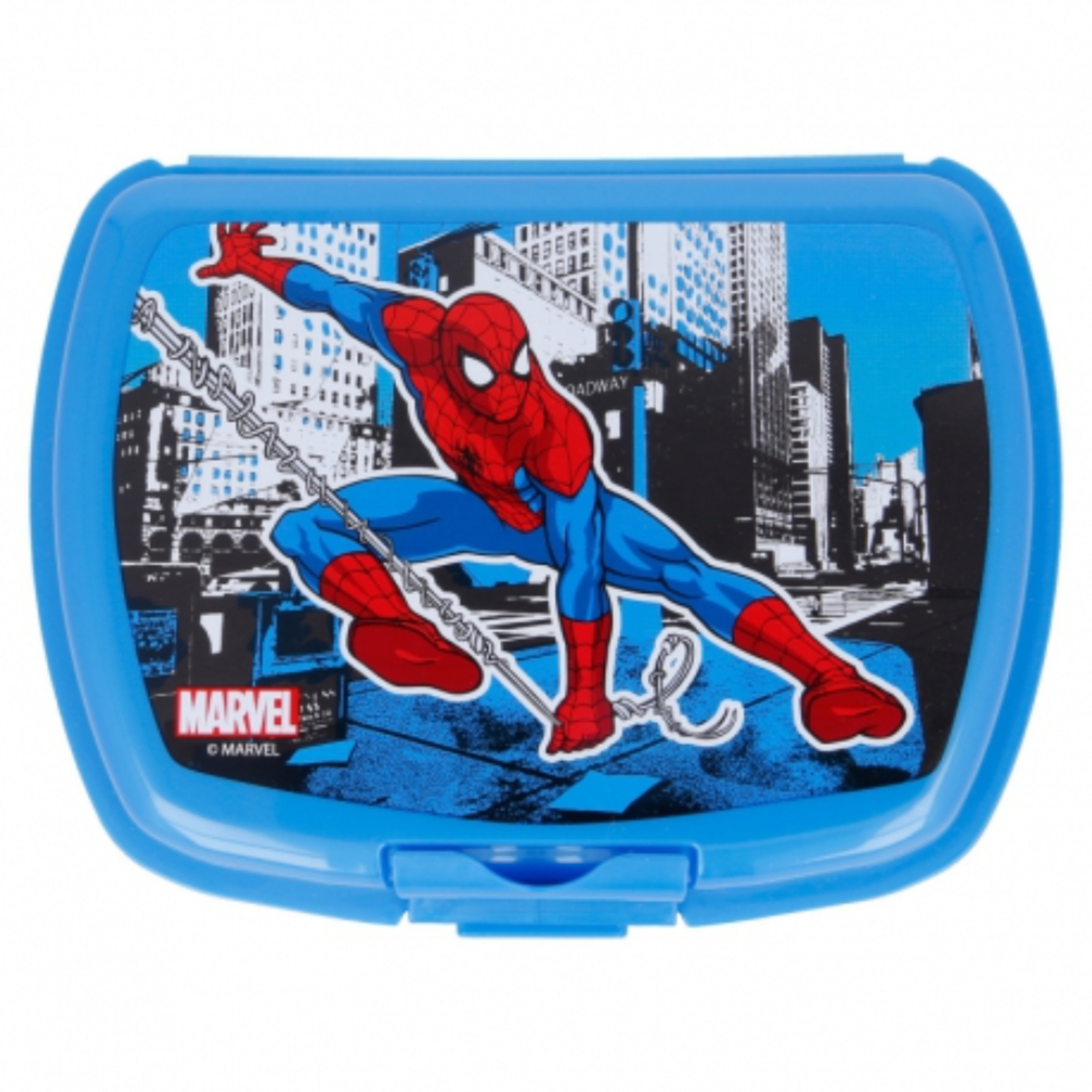 Sandwichera Spiderman 65674 - Azul  MKP