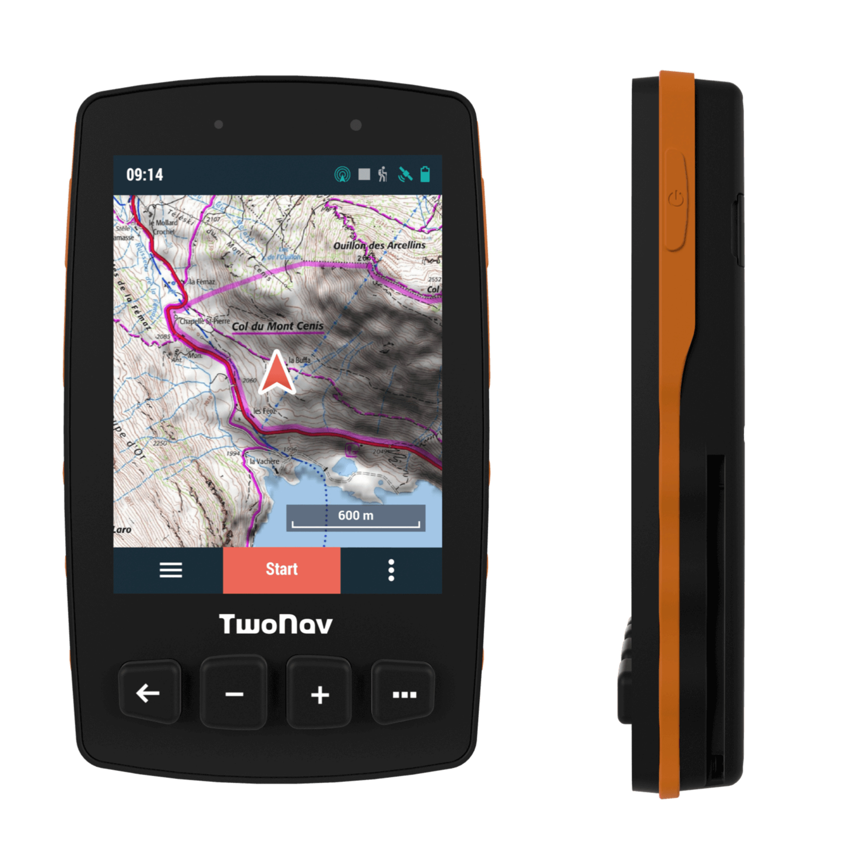 Gps Trail 2 Laranja Twonav