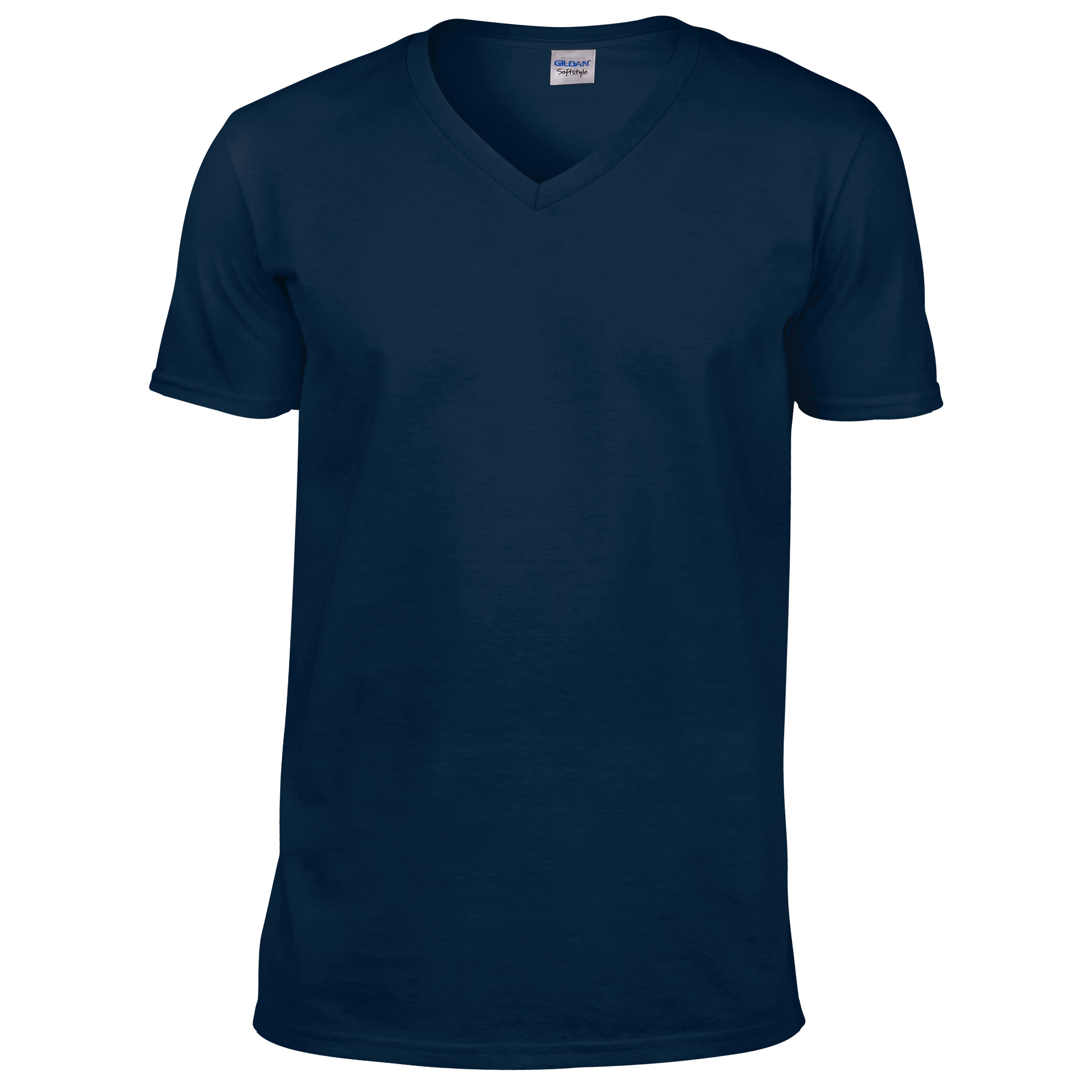 T-shirt Gildan Soft Style - azul-marino - 