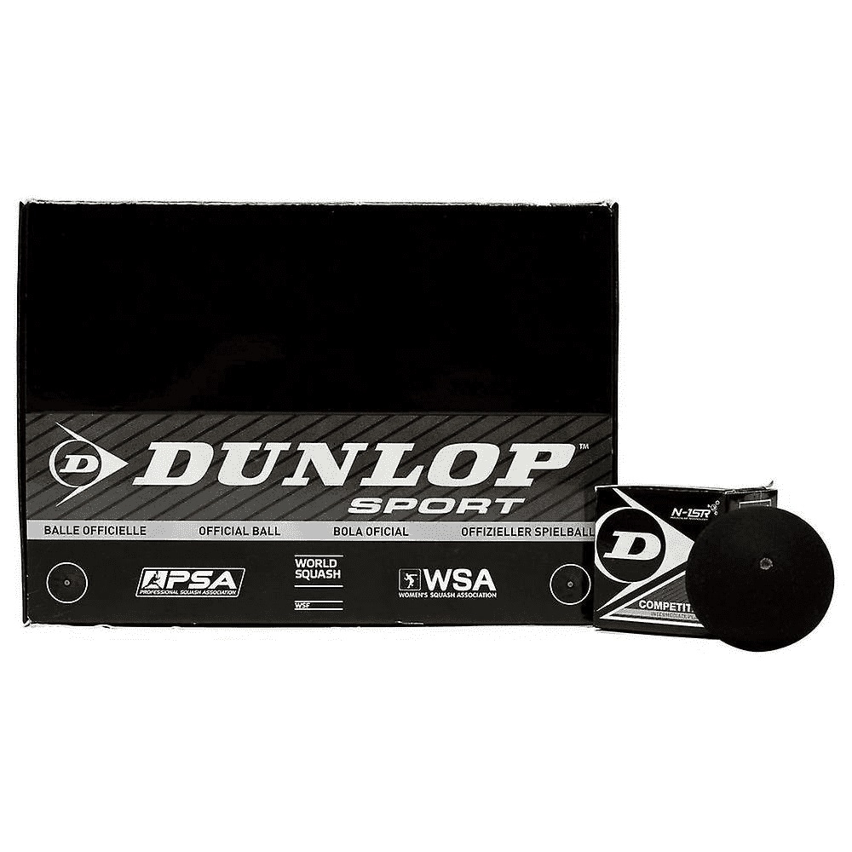 Pelotas De Squash Pack De 12 Dunlop Competition
