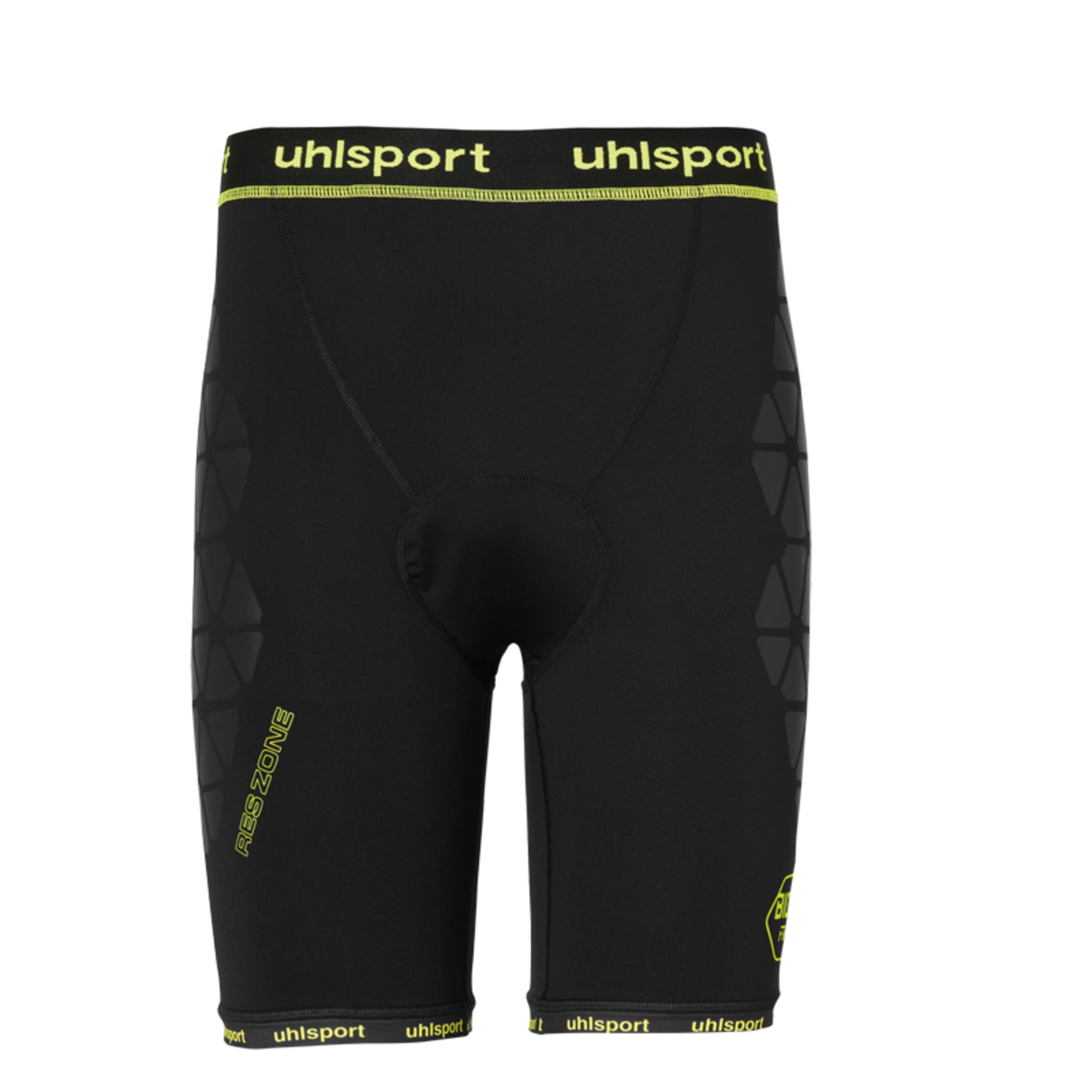 Bionikframe Unpadded Short Negro/amarillo Fluor Uhlsport