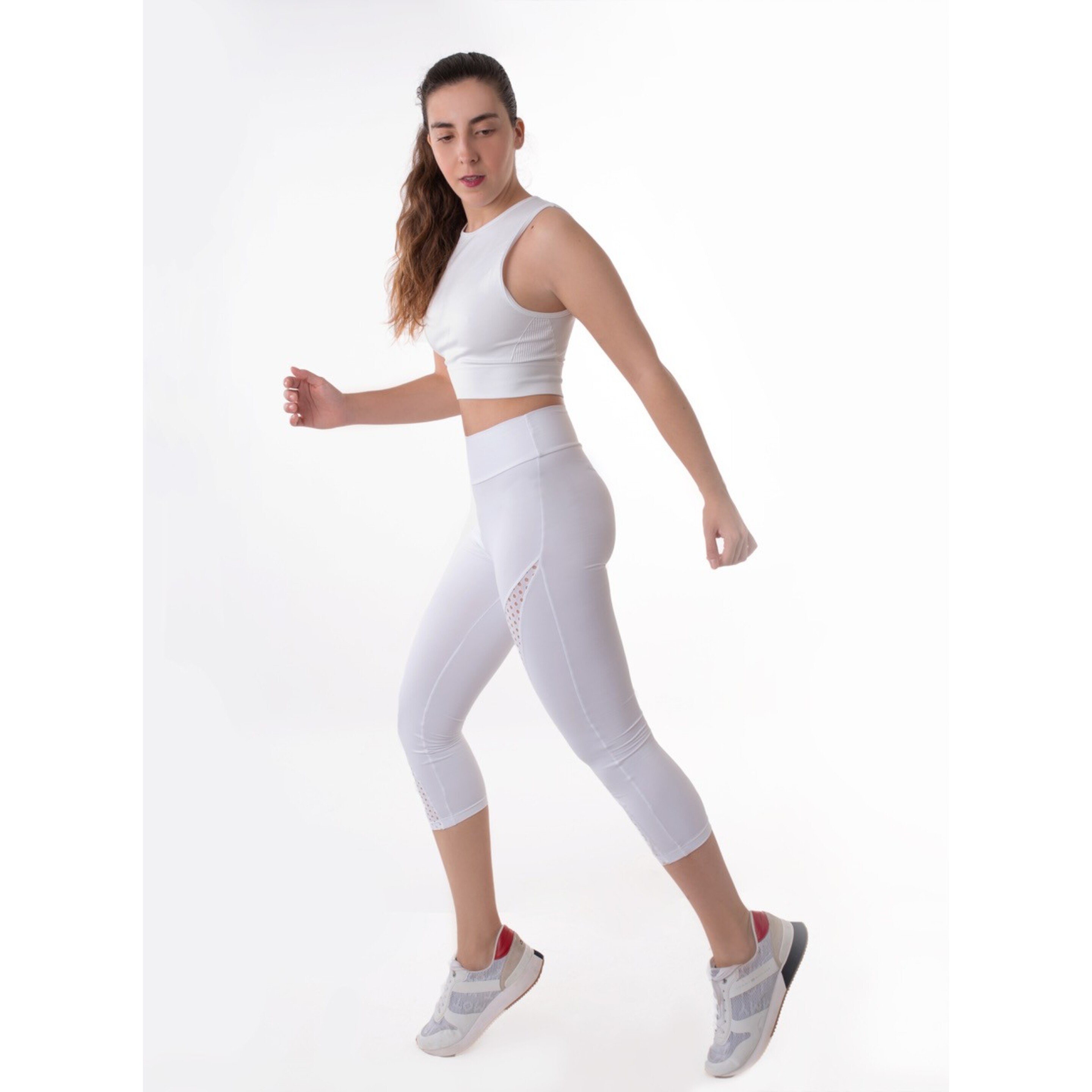 Legging Compresivo Con Recorte Vertical Calado, Janu