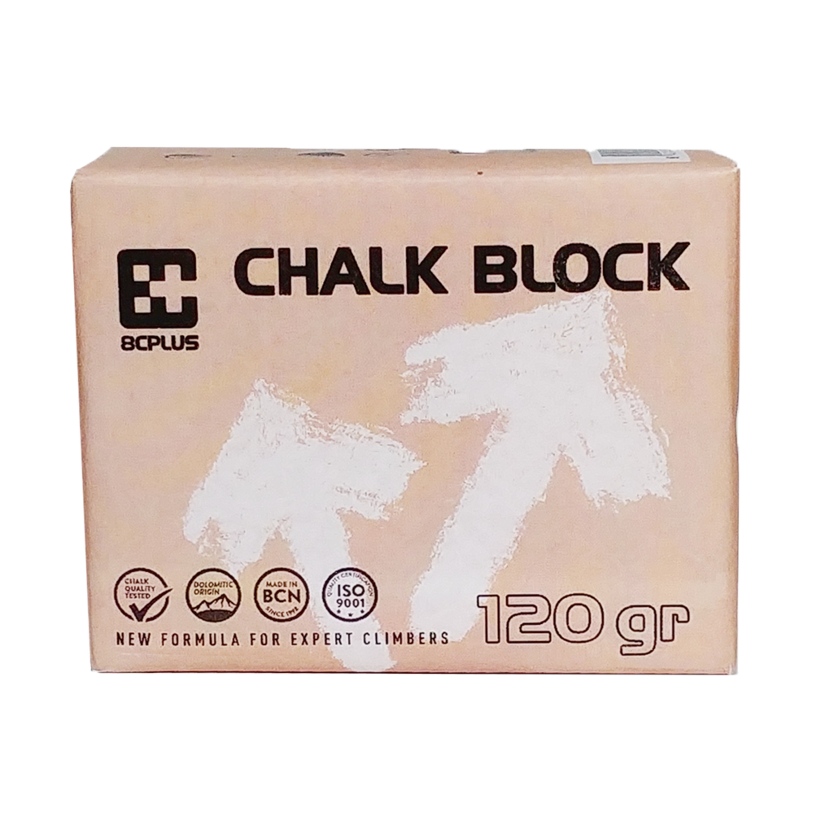 Bloque De Magnesio 120g 8cplus  120g - blanco - Chalk 8cplus  MKP