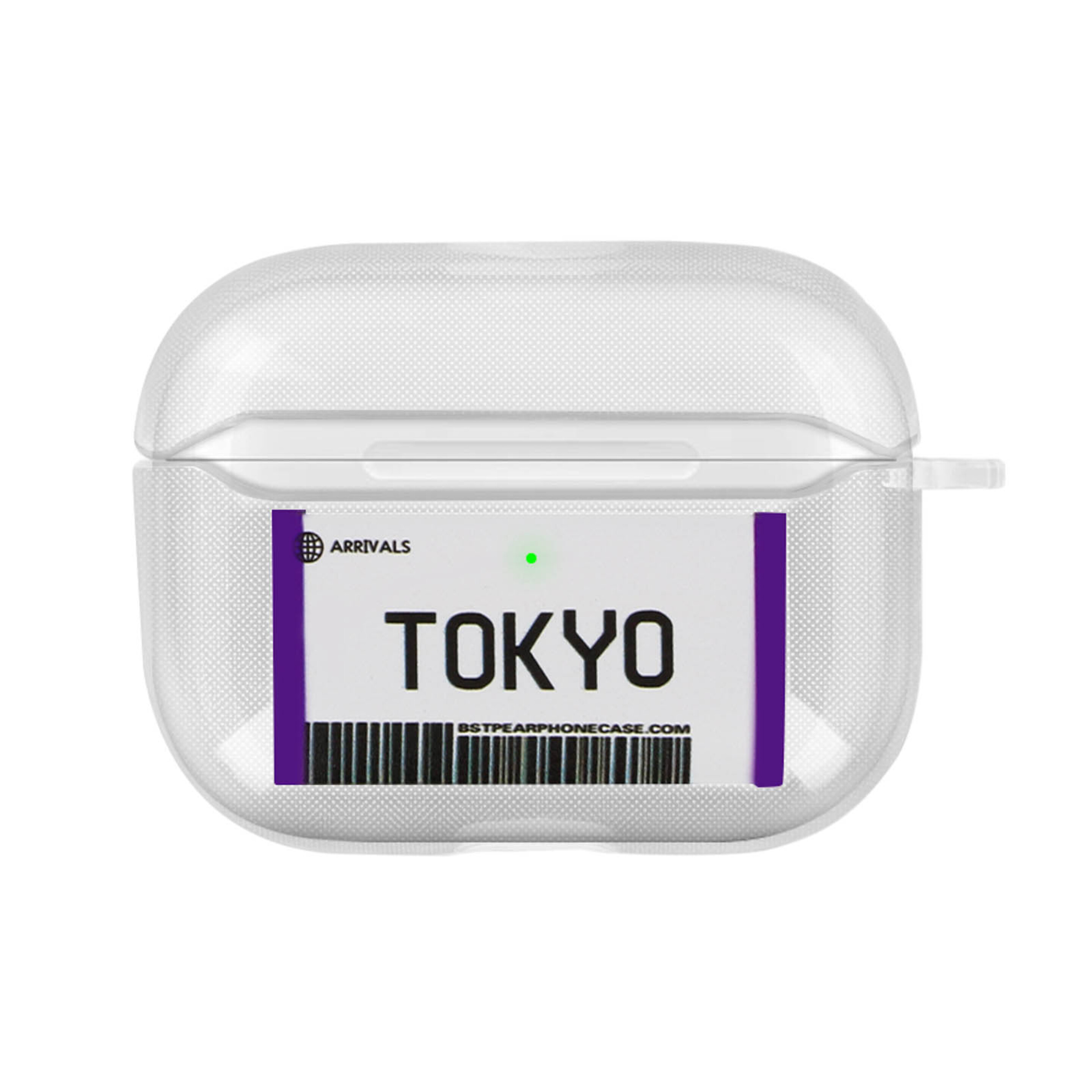 Funda Protectora De Silicona Para Airpods Pro Diseño Tokio