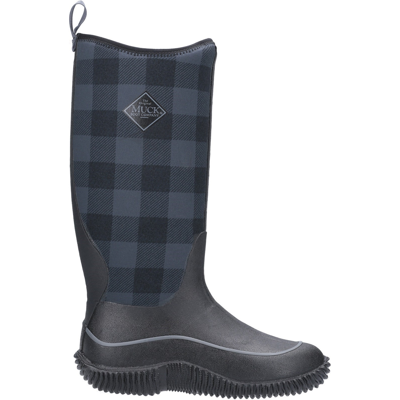 Botas De Agua Muck Boots Hale - negro-gris - 