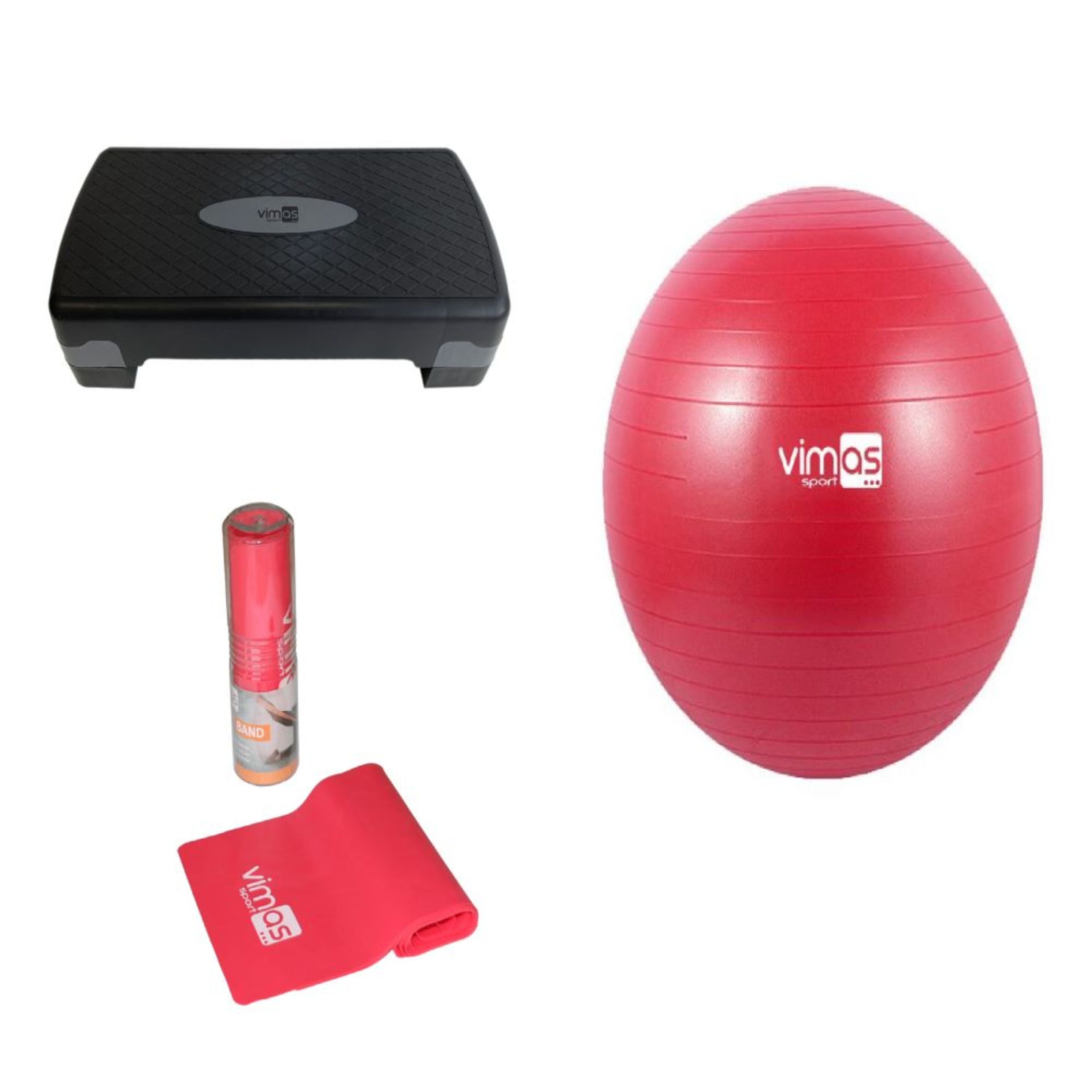 Pack Fitness Vimas Sport  Step+ Banda Elástica