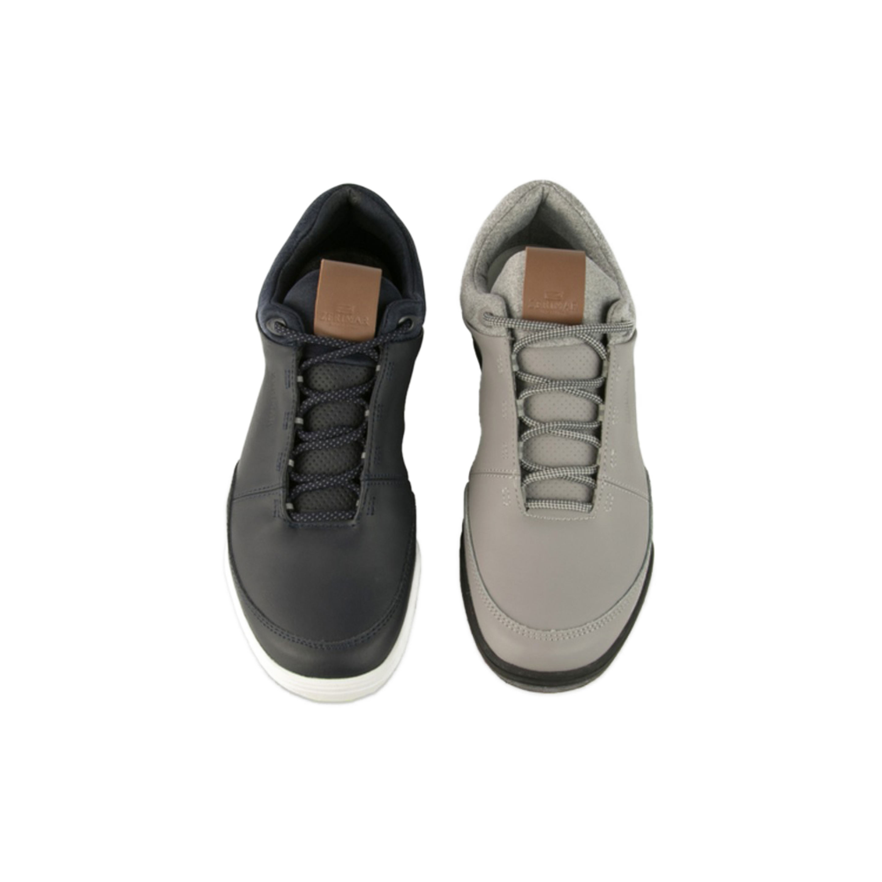Zapatos De Golf Zerimar Lisos - Azul Marino - Zapatos Golf Hombre Zapatillas Piel  MKP