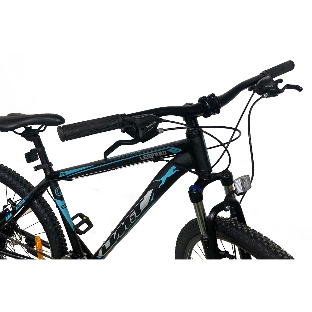 Bicicleta De Montanha 29" Umit Leopard Preto Azul