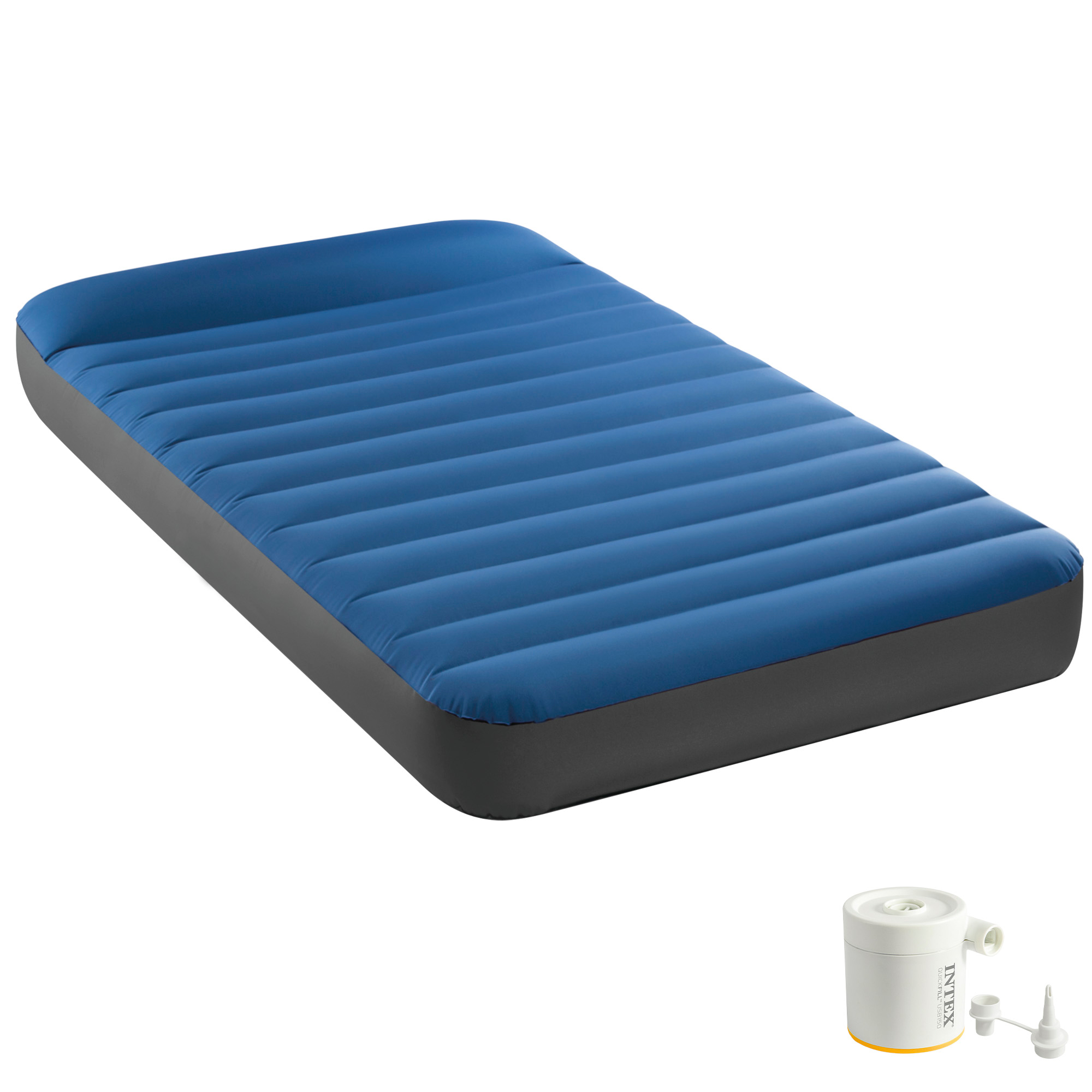 Colchão Inflável Individual Truaire Camping Matress C/inflador Incluído Intex