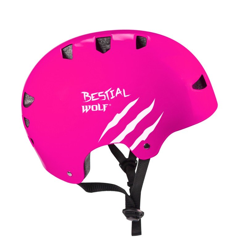 Capacete Universal Unissex Bestial Wolf Skull