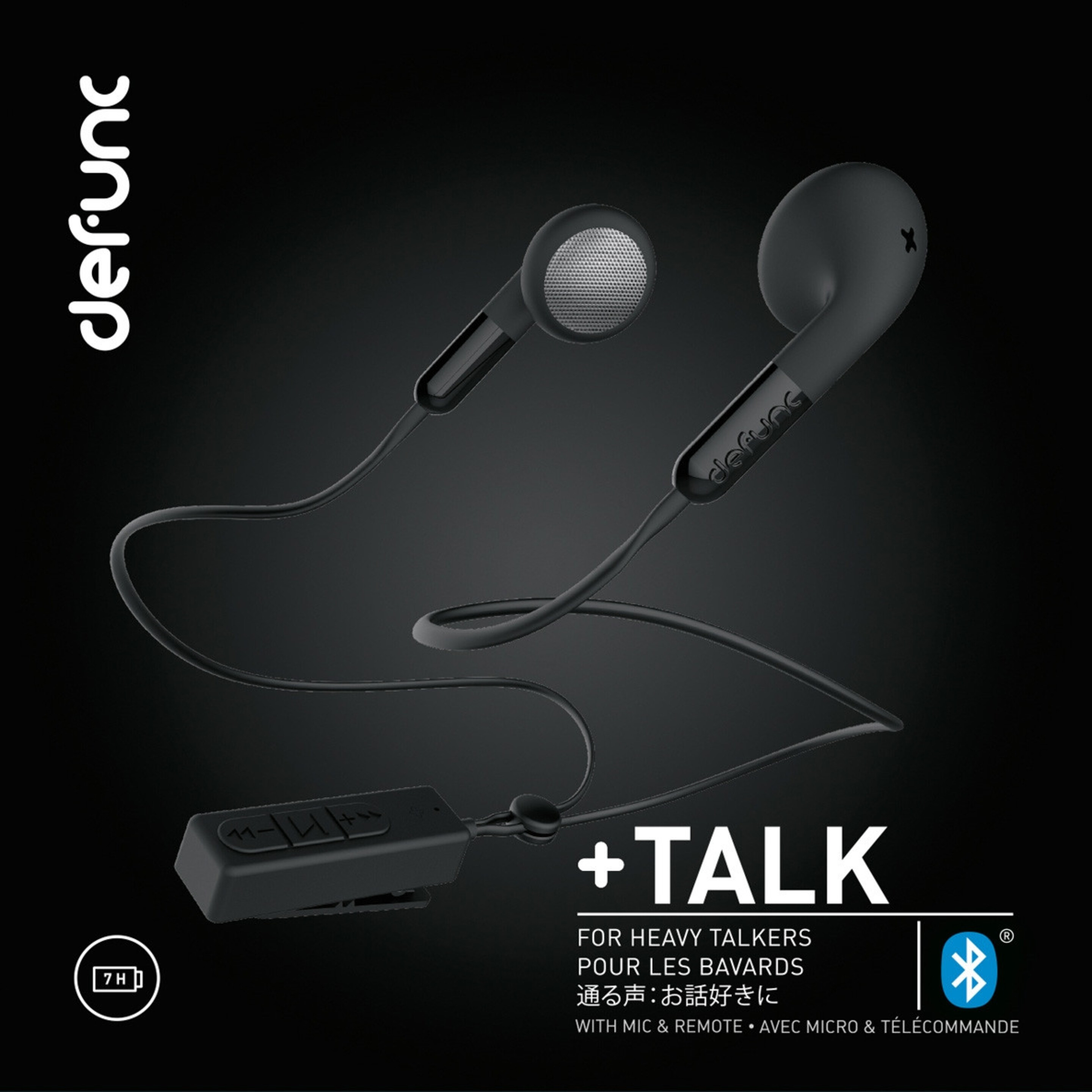 Auriculares Bluetooth Defunc Plus Talk - Negro - Aurblt  MKP