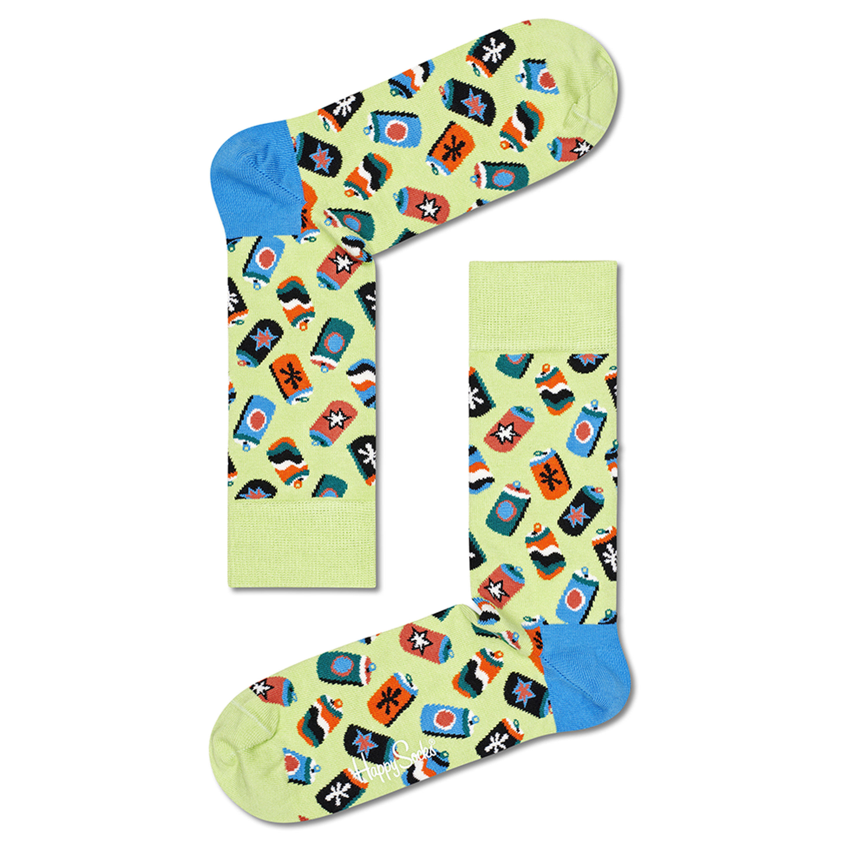 Meias Happy Socks Sumos - multicolor - 