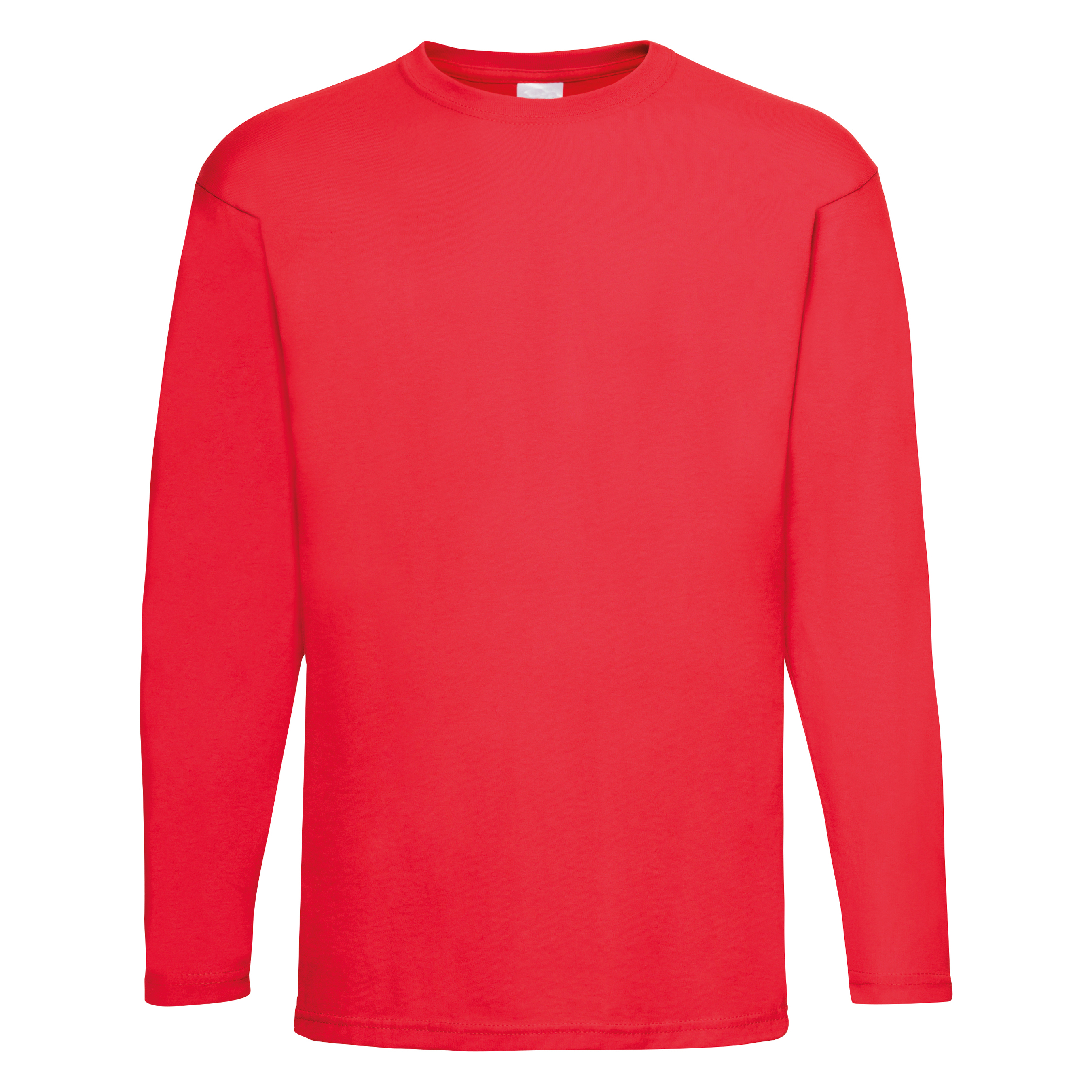 Camiseta Casual De Manga Larga Universal Textiles - rojo - 