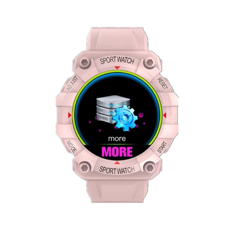 Smartwatch Oem Fd68 1,3'', Podómetro, Modo Multideporte - rosa - 