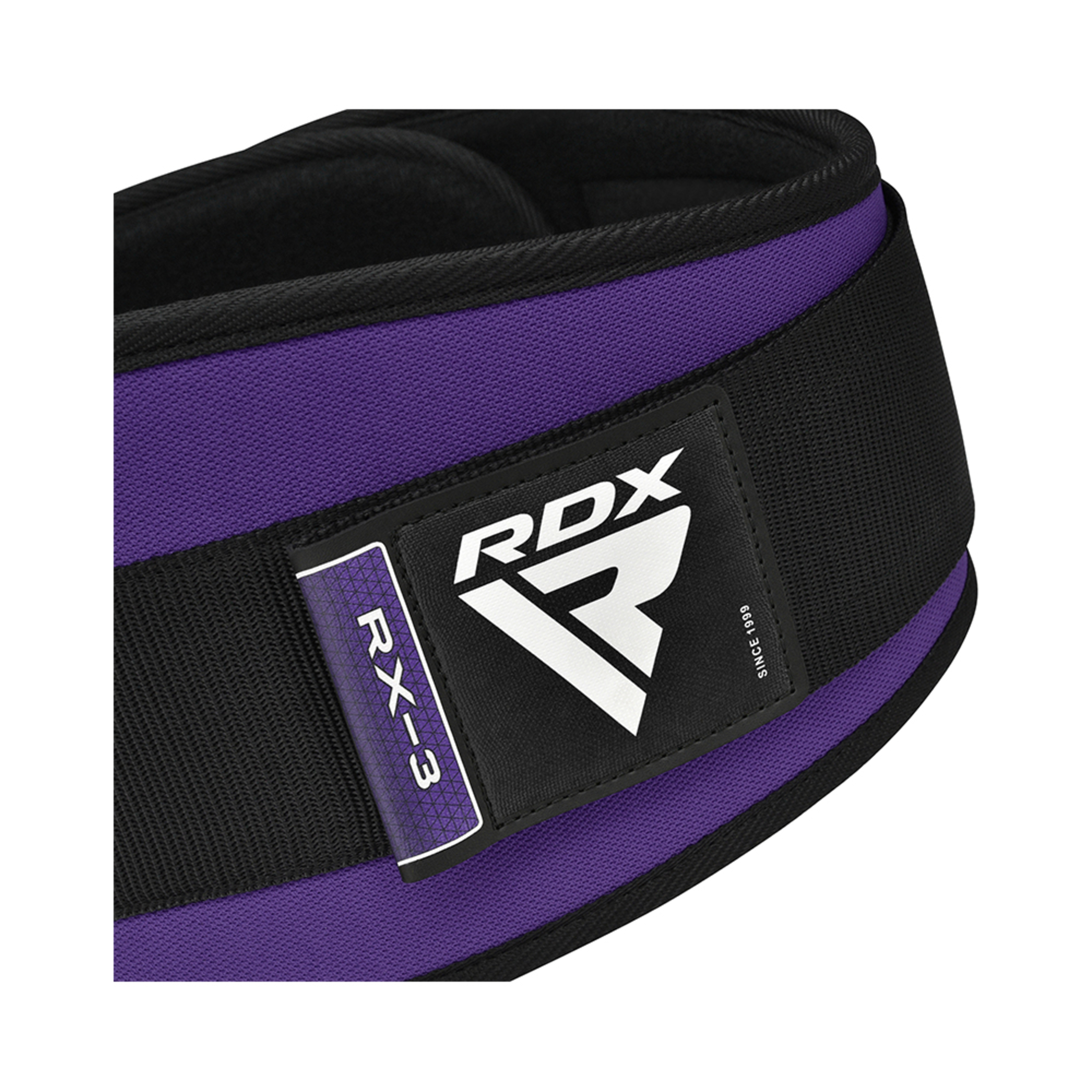 Cinturón De Fitness Rdx Wbe-rx3 - Púrpura - Weightlifting Powerlifting Fitness  MKP