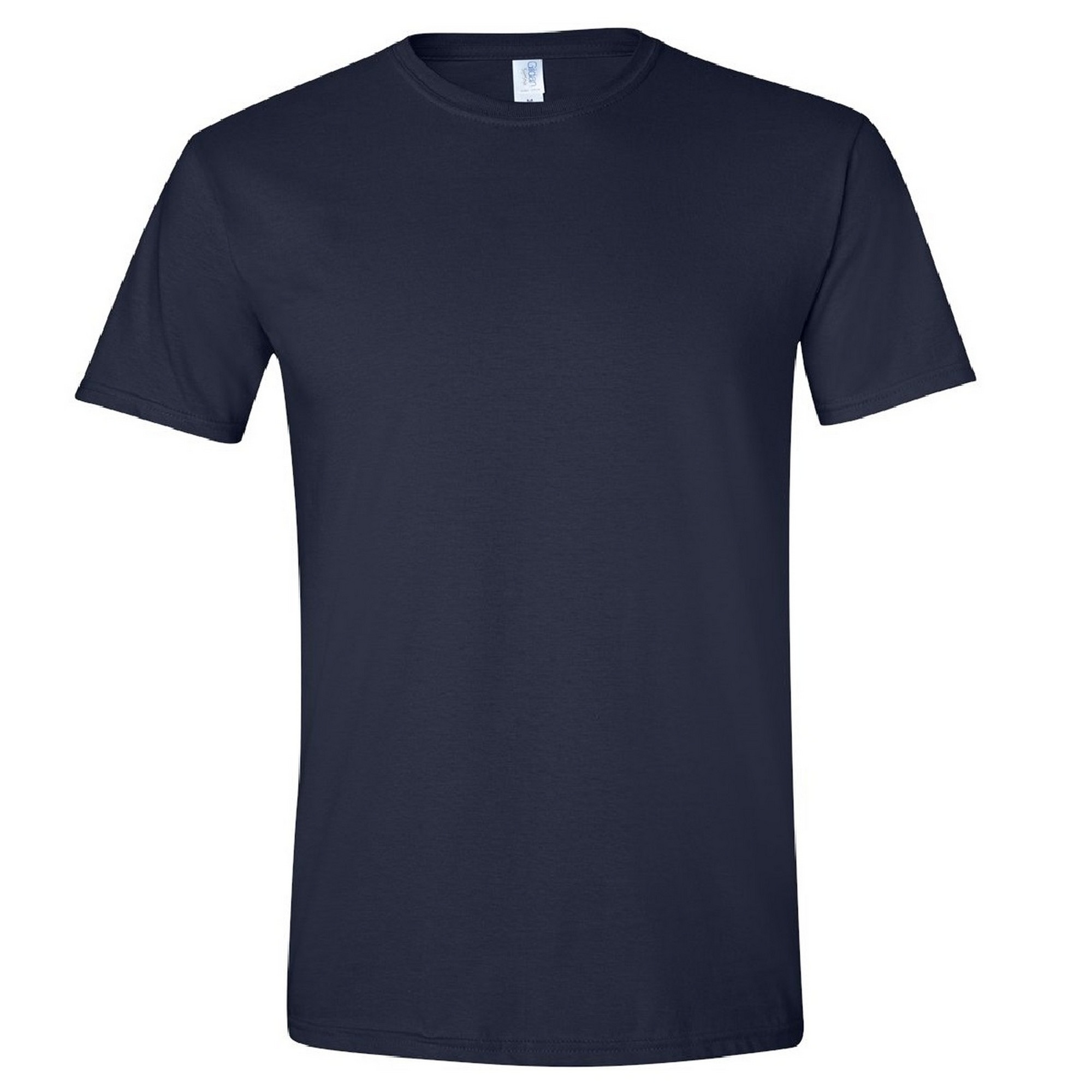 Camiseta De Manga Corta Suave Básica 100% Algodón Gordo Gildan - azul-marino - 