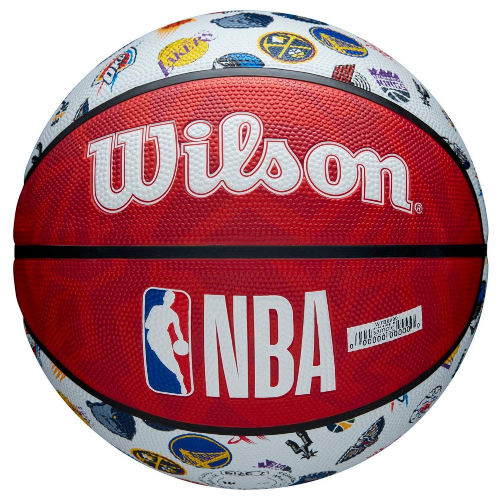 Balón De Baloncesto Wilson Nba All Teams - azul-rojo - 