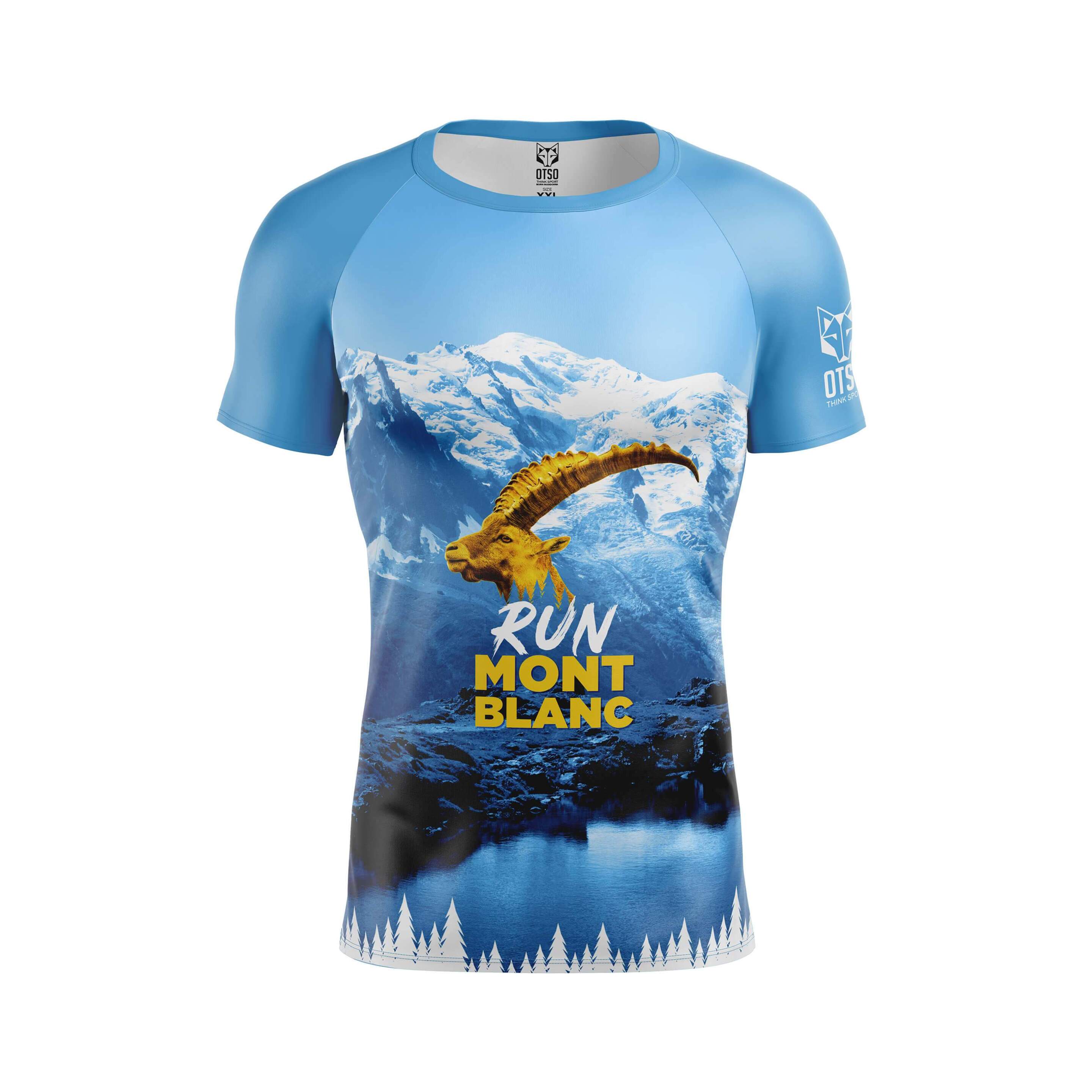 Camiseta Manga Corta Montblanc - azul - 