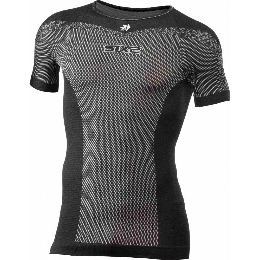 Camiseta Técnica Breezy Touch Sixs Ts1l Bt - negro-gris - 