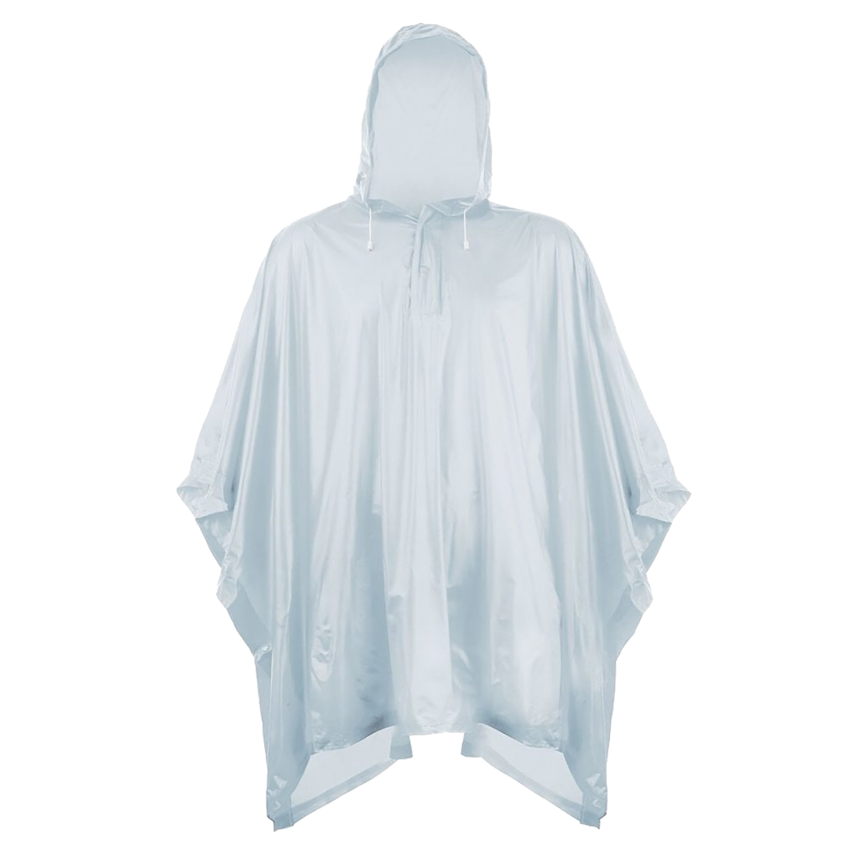 Poncho De Plástico Reutilizable Con Capucha Universal Textiles (Transparente) - transparente - 