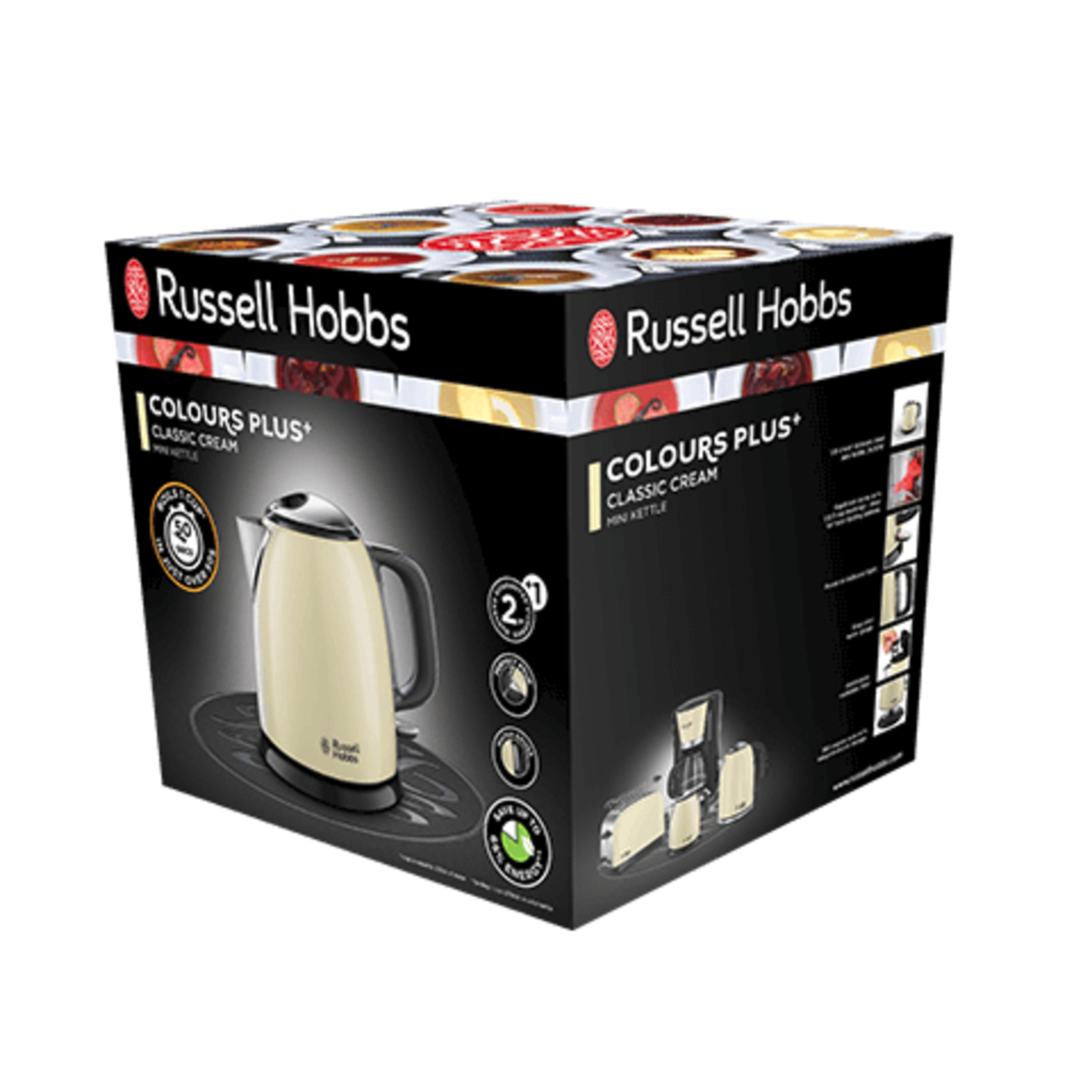 Russell Hobbs 24994-70 Tetera Eléctrica 1 L Crema De Color 2400 W