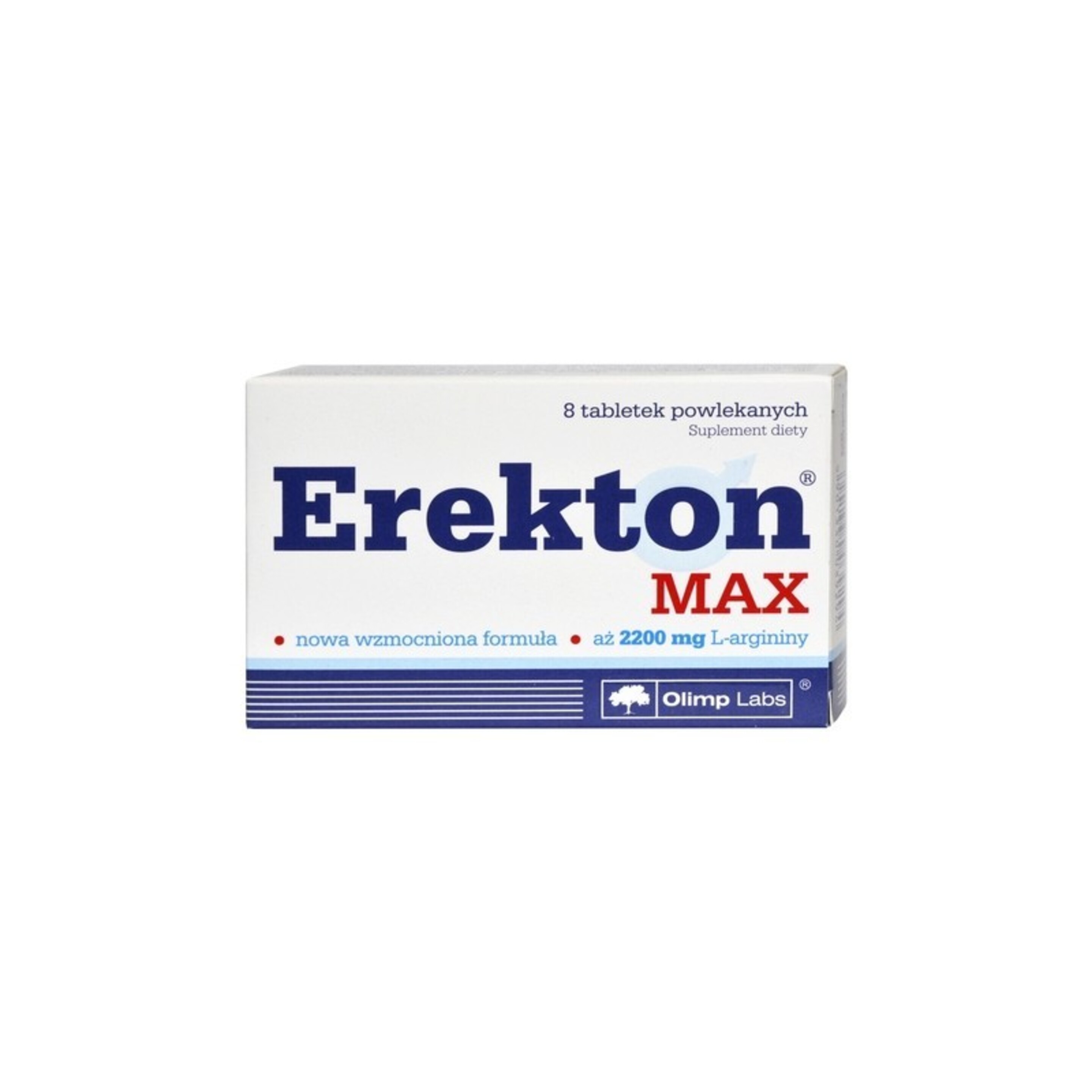 Erekton Max - 8 Comprimidos - Sin Sabor