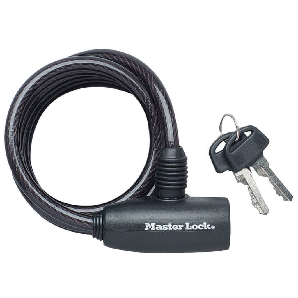 Candado De Cable Master Lock 1,8 M - negro - 