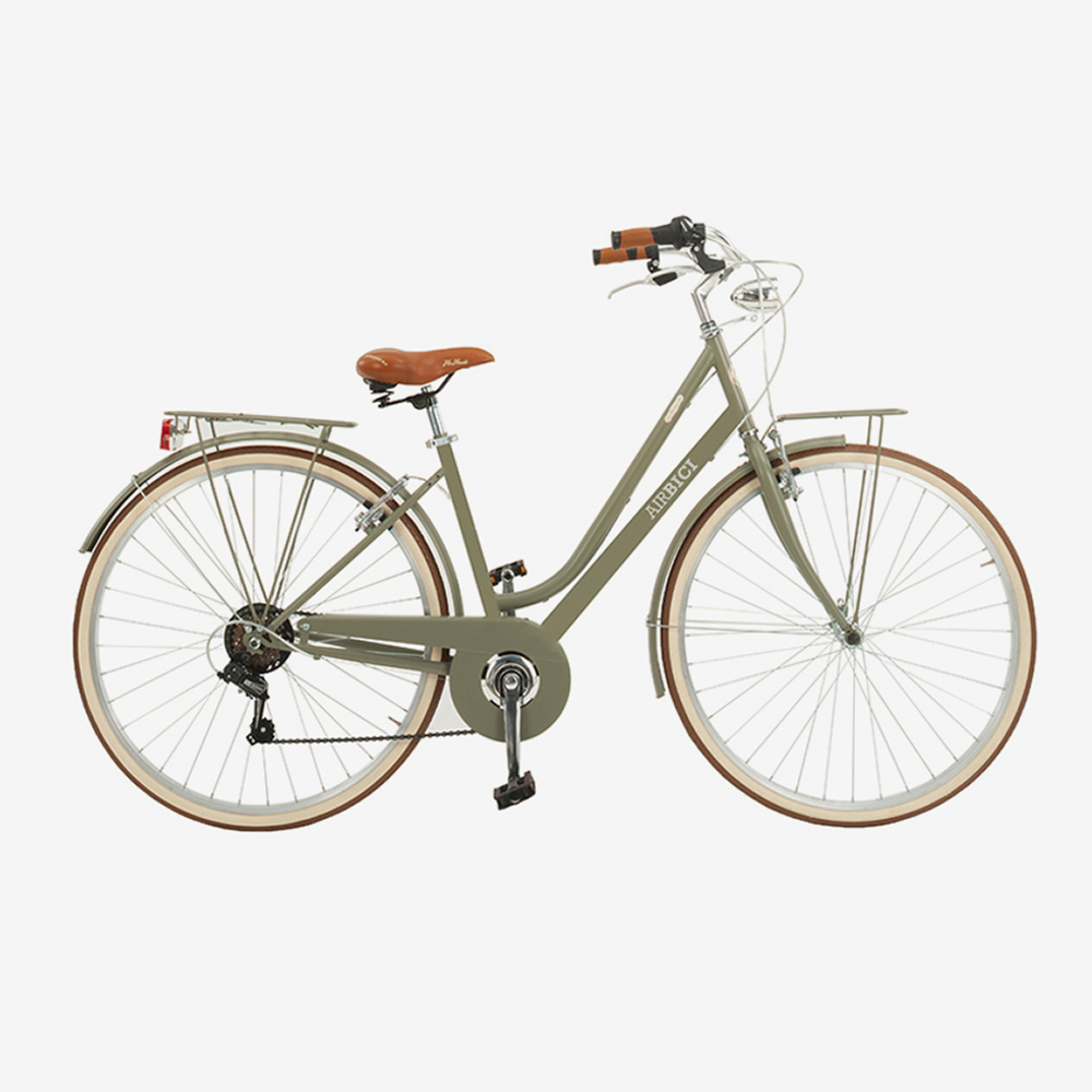 Bicicleta De Ciudad Airbici 619l Malagueta - verde - 