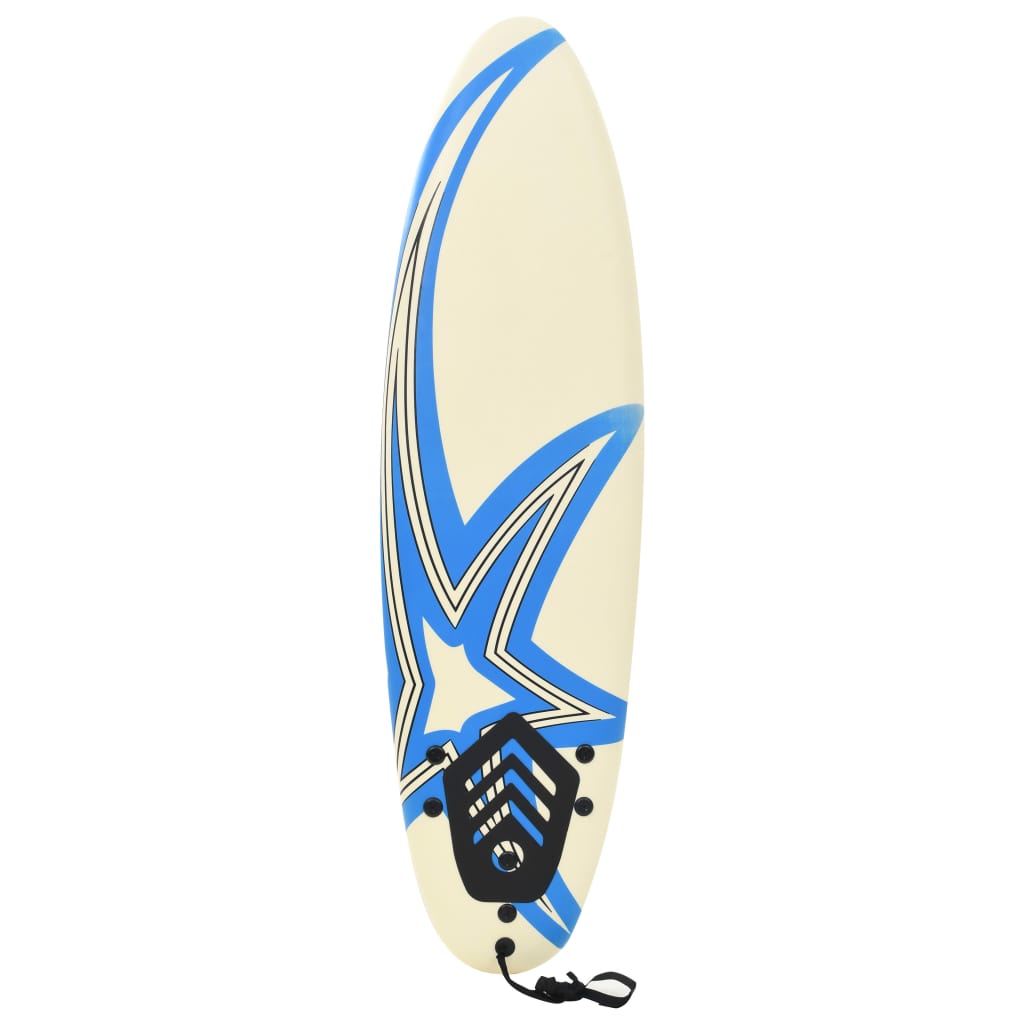 Tabla De Surf Vidaxl Estrella 170 Cm - azul - 