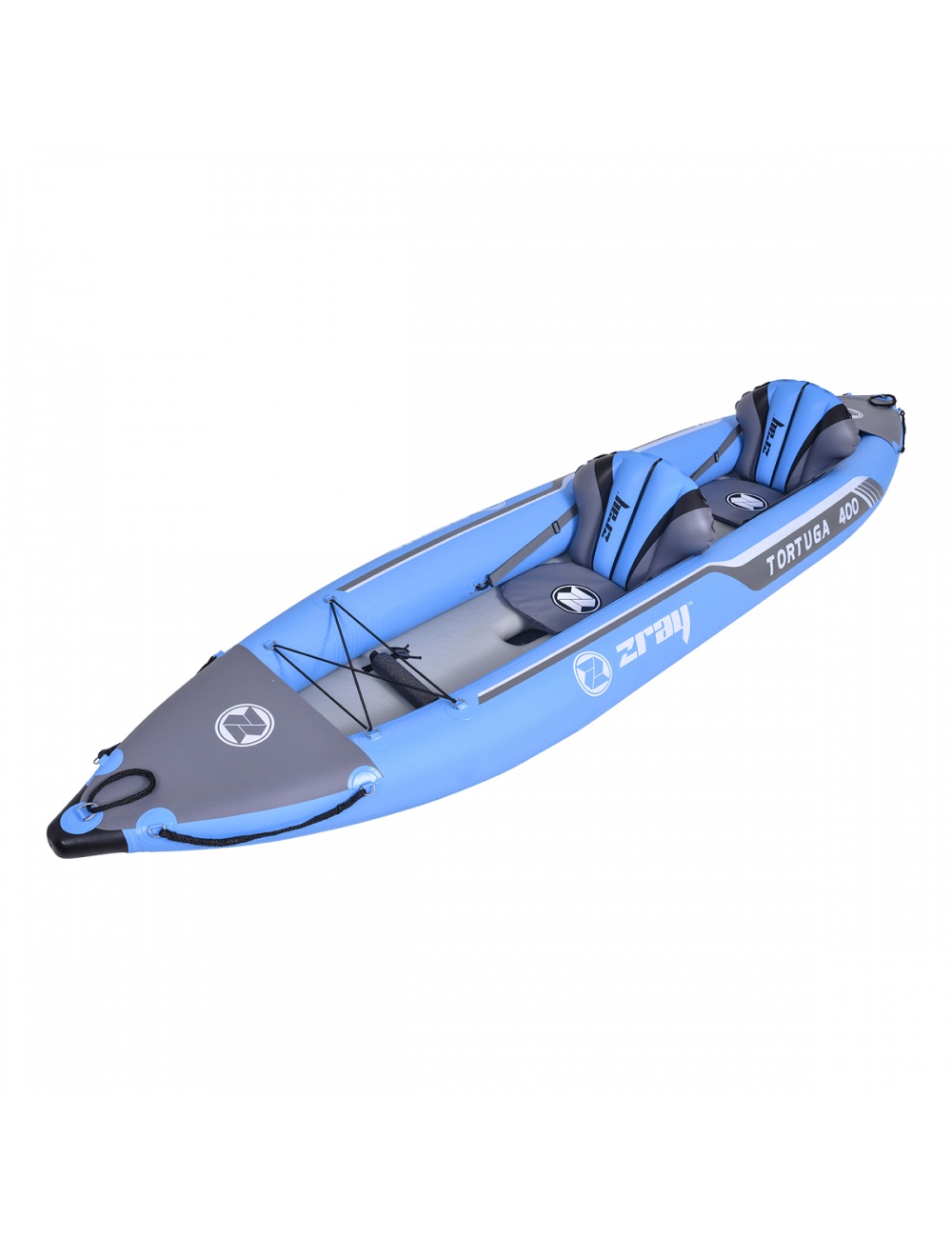 Nuevo Kayak Hinchable Zray Tortuga 400 Modelo 2021 - azul_oscuro - Zray  MKP