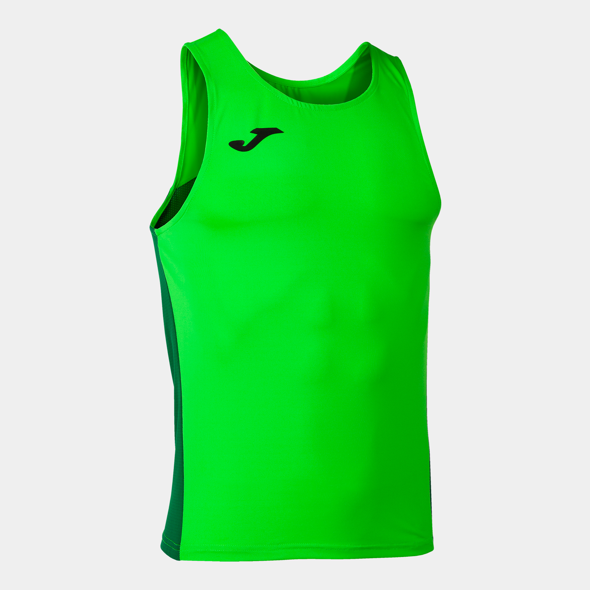 T-shirt De Alça Joma R-winner Verde Fluorescente