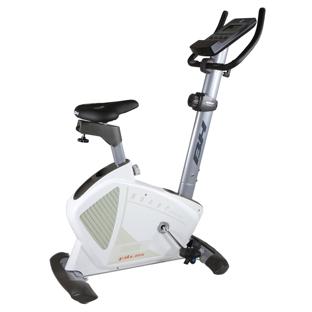 Bicicleta Estática Bh Fitness Nexor Plus H1055n Magnética Y Estructura Reforzada - blanco - 