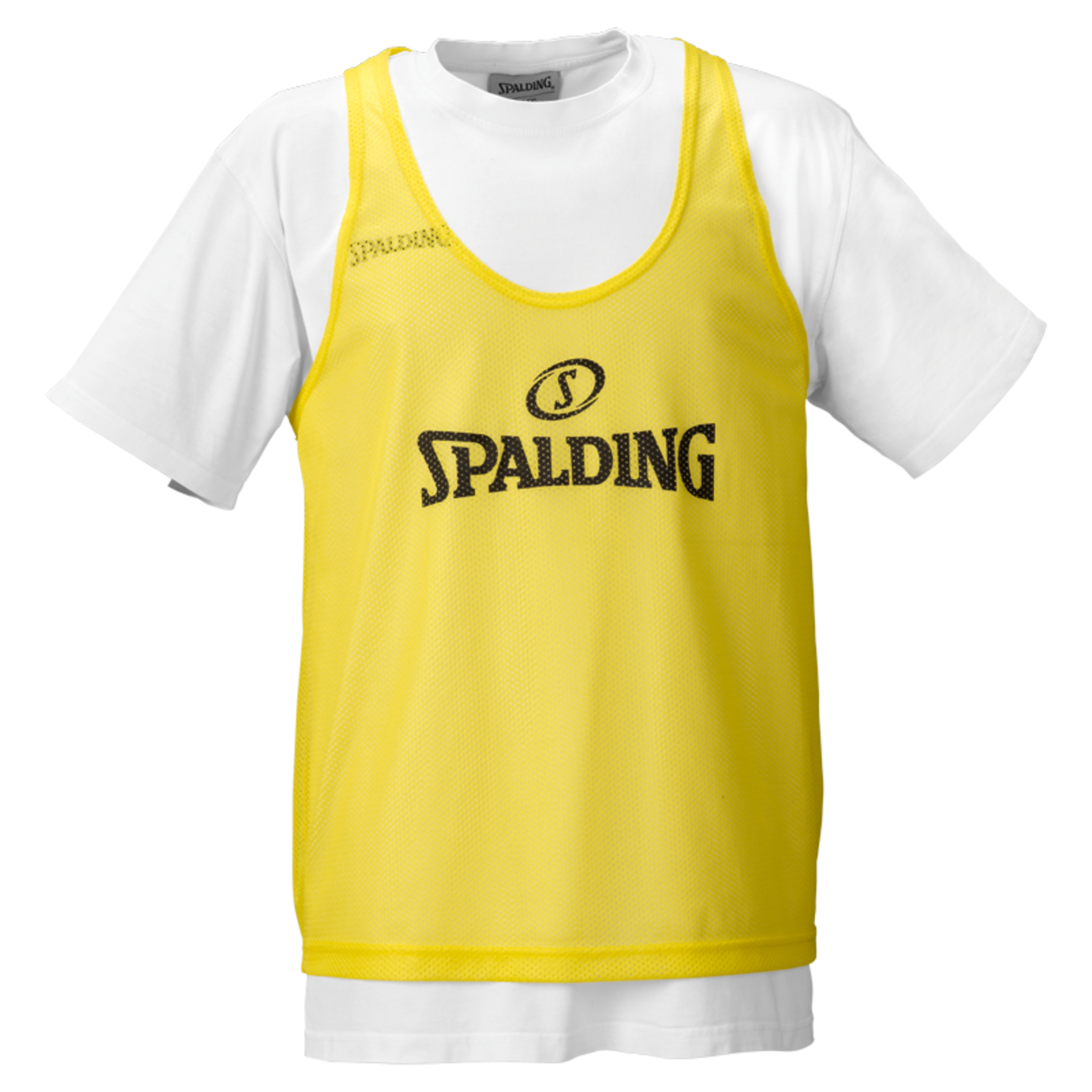 Camiseta Peto Amarillo Spalding - amarillo - Chaleco De Baloncesto Training Shirt  MKP