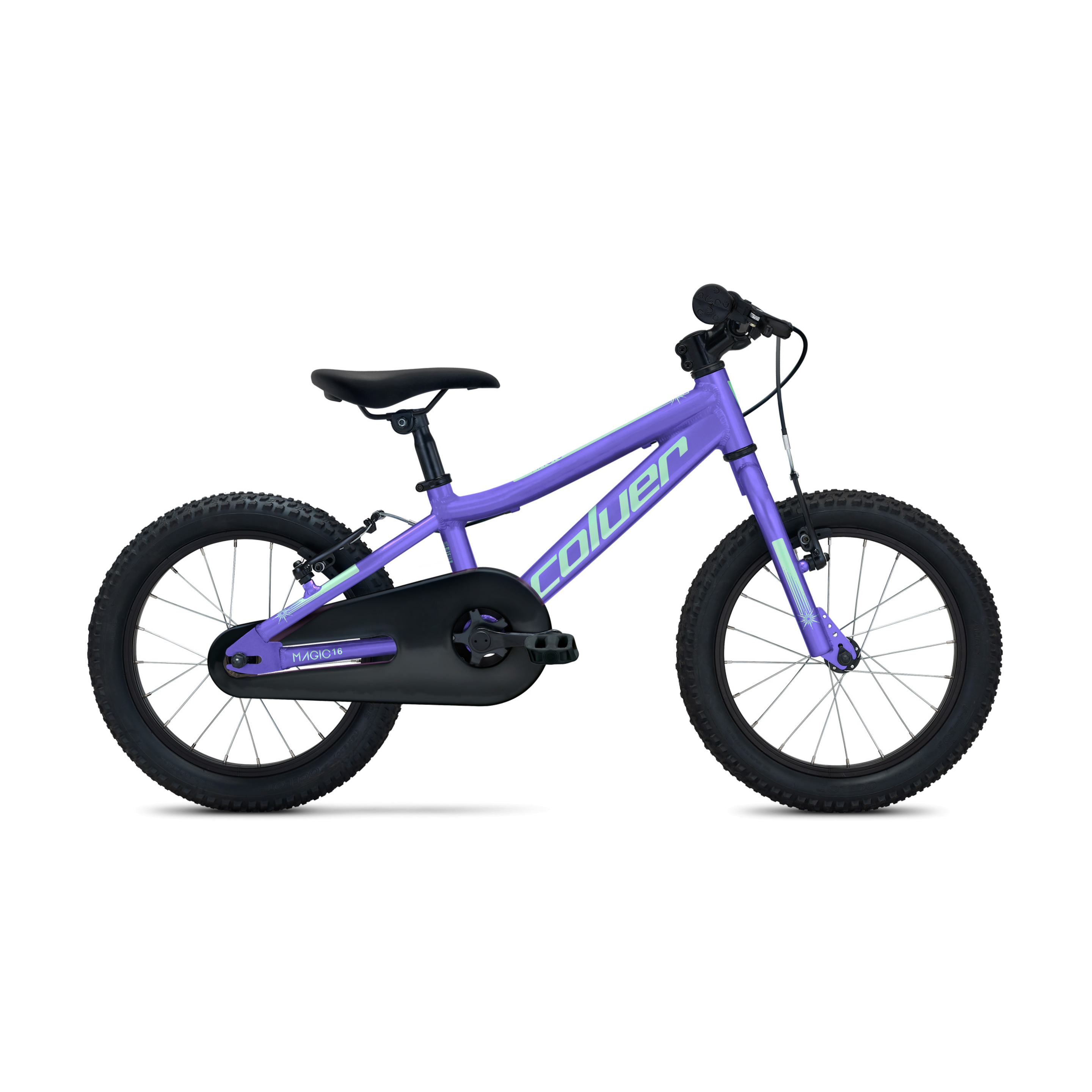 Bicicleta Para Niños Coluer Magic 16" - violeta - 
